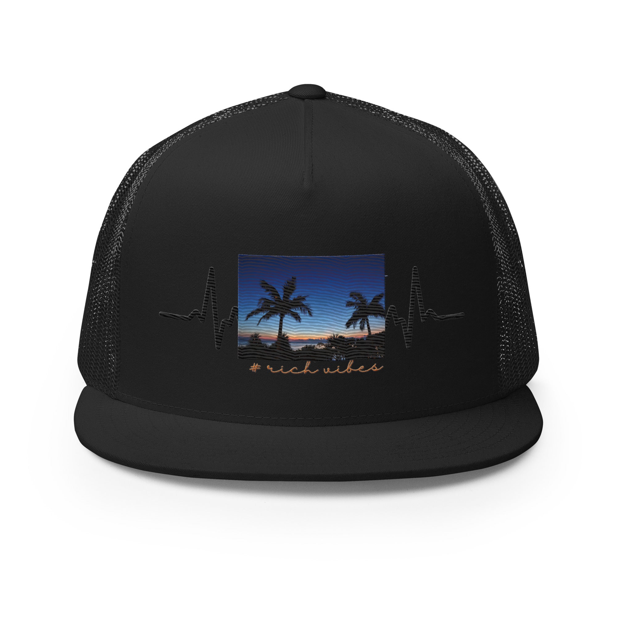 RV5 Rich Vibes Okinawa Beach Pulse - Trucker Cap