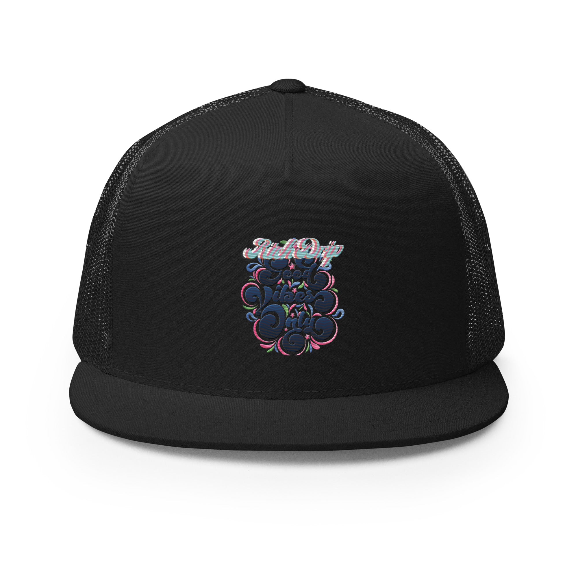 Rich Drip Good Vibes Only Blurple - Trucker Cap