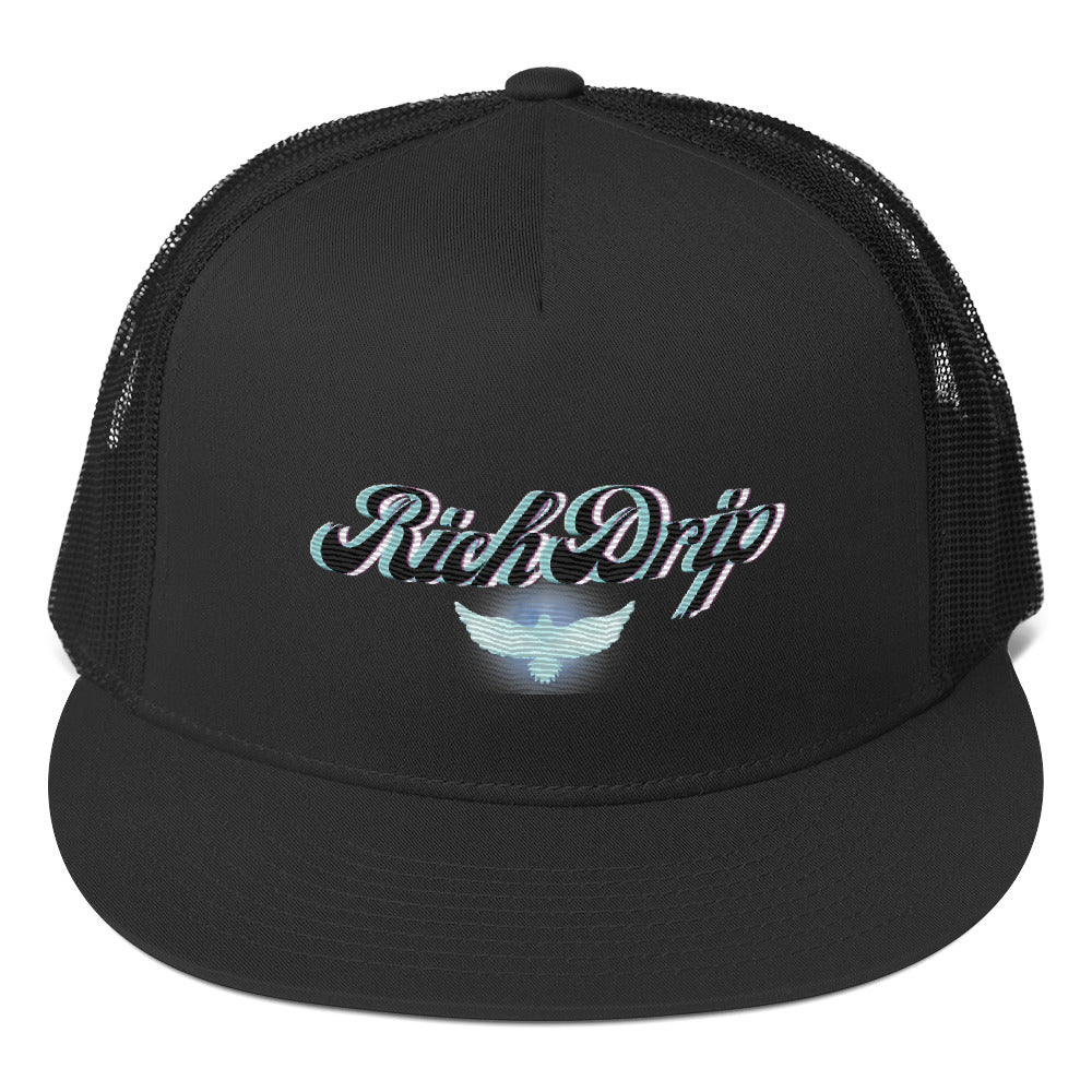 RV5 Rich Drip Black 2.0 - Trucker Cap