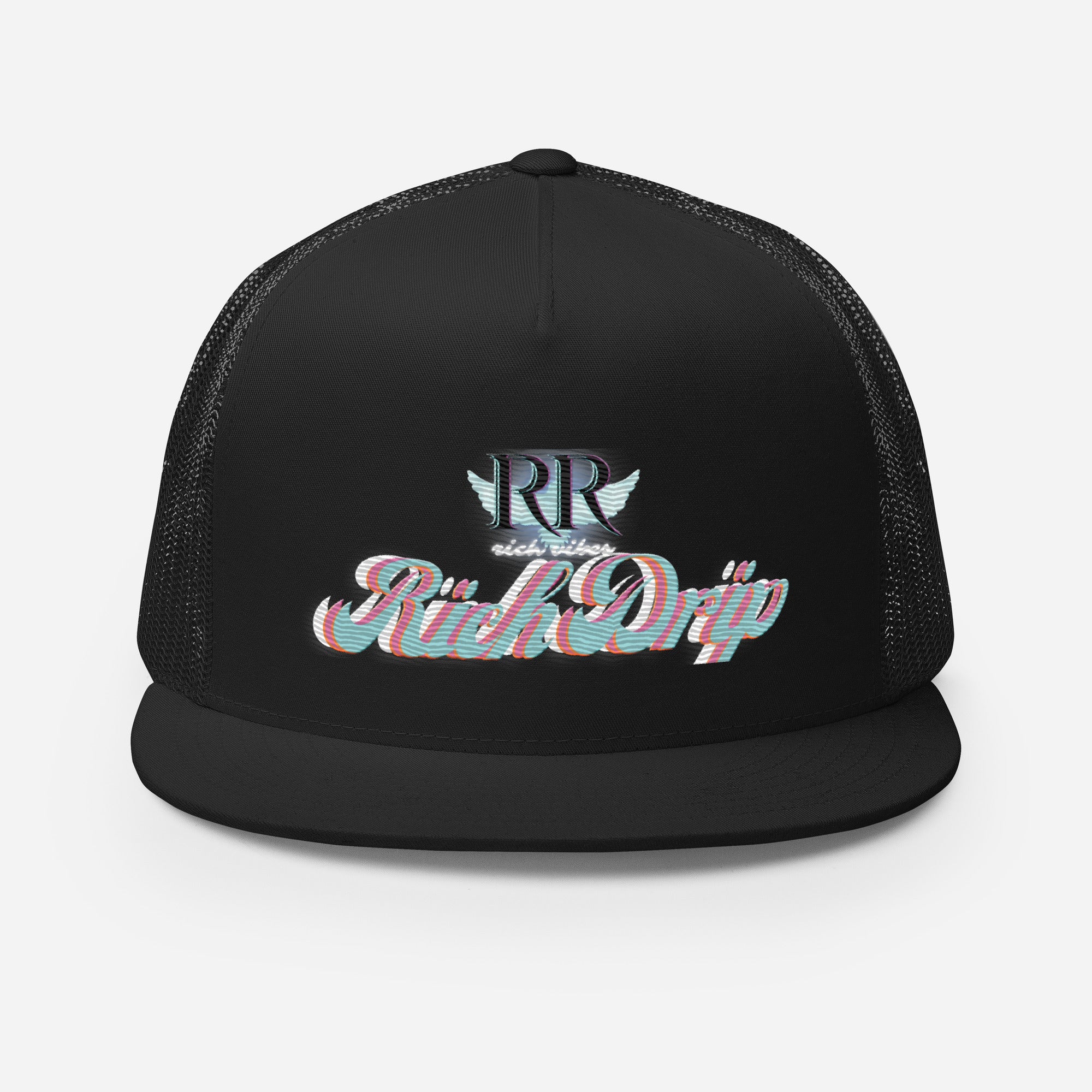 RV5 RR Rich Drip Black 1.0 - Trucker Cap