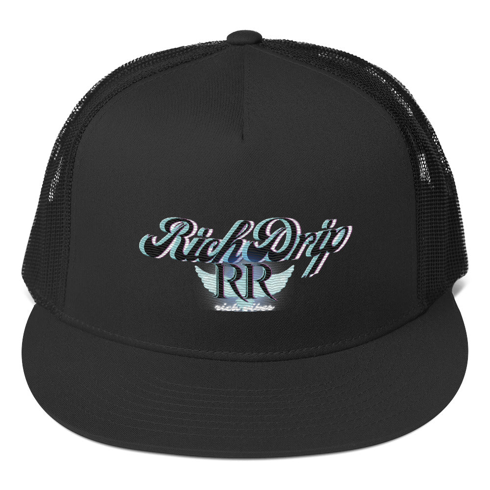 RV5 RR Rich Drip Black 2.0 - Trucker Cap