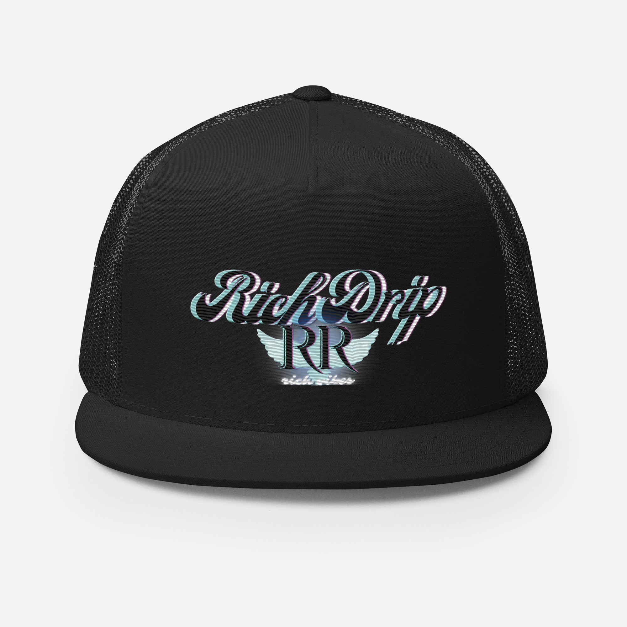 RV5 RR Rich Drip Black 2.0 - Trucker Cap