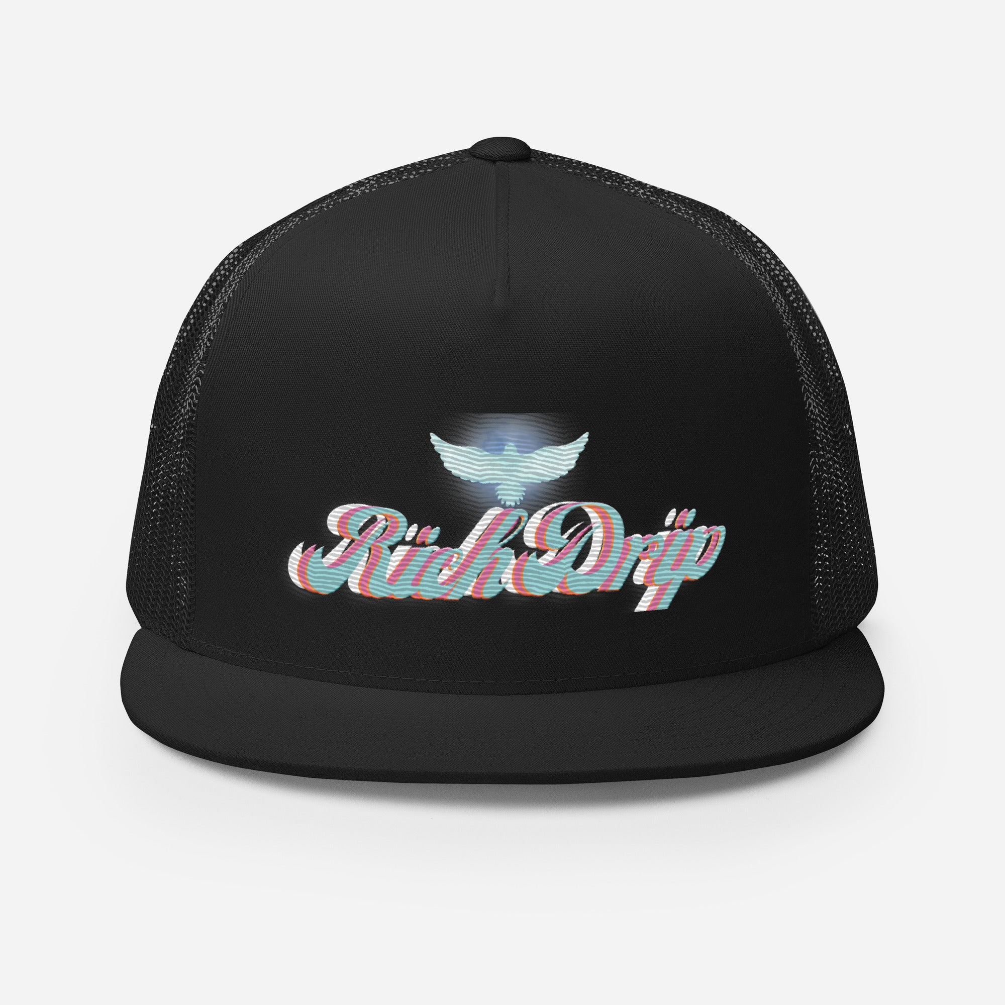 RV5 Rich Drip Black 1.0 - Trucker Cap