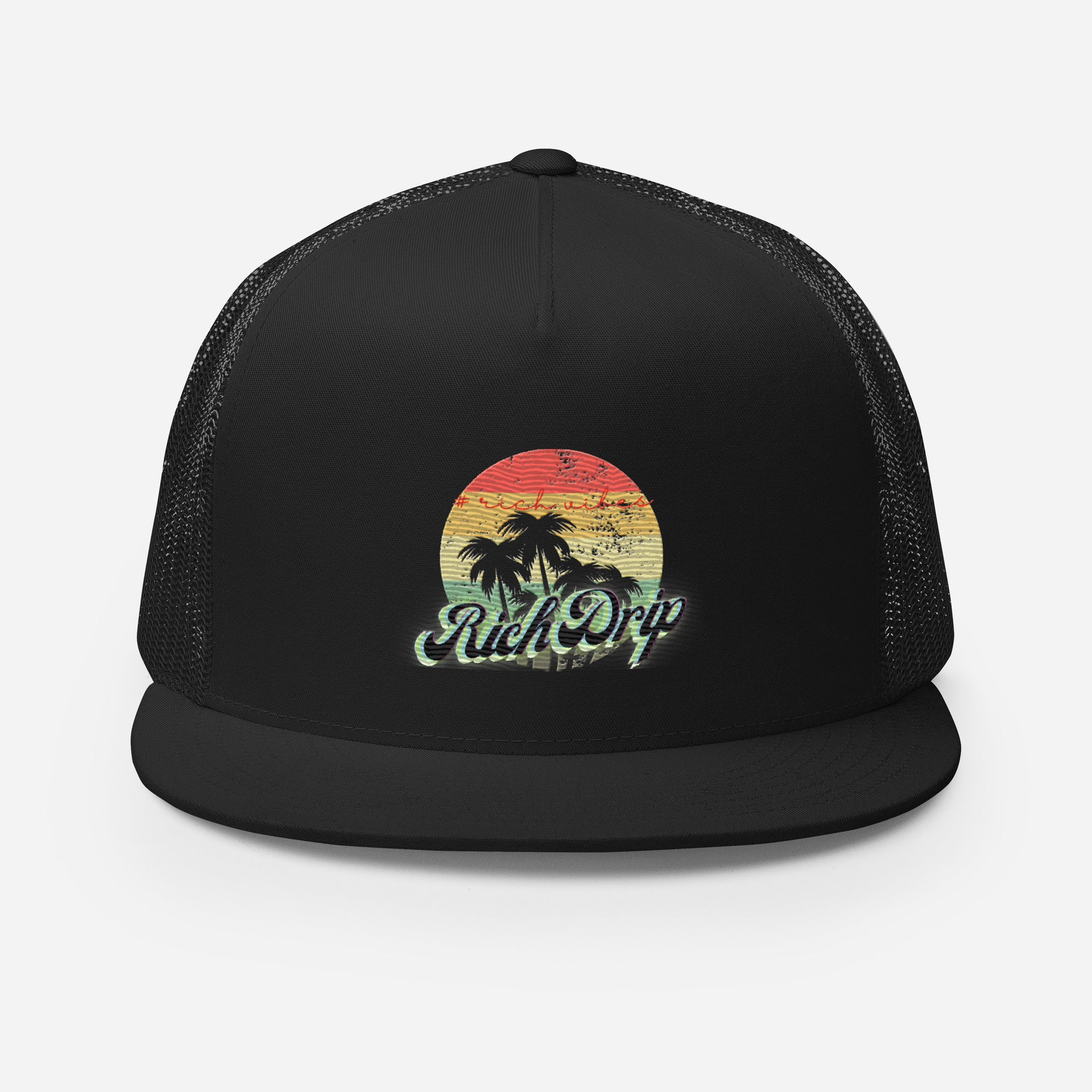 Rich Vibes Safari Rich Drip Black 2.0 - Trucker Cap