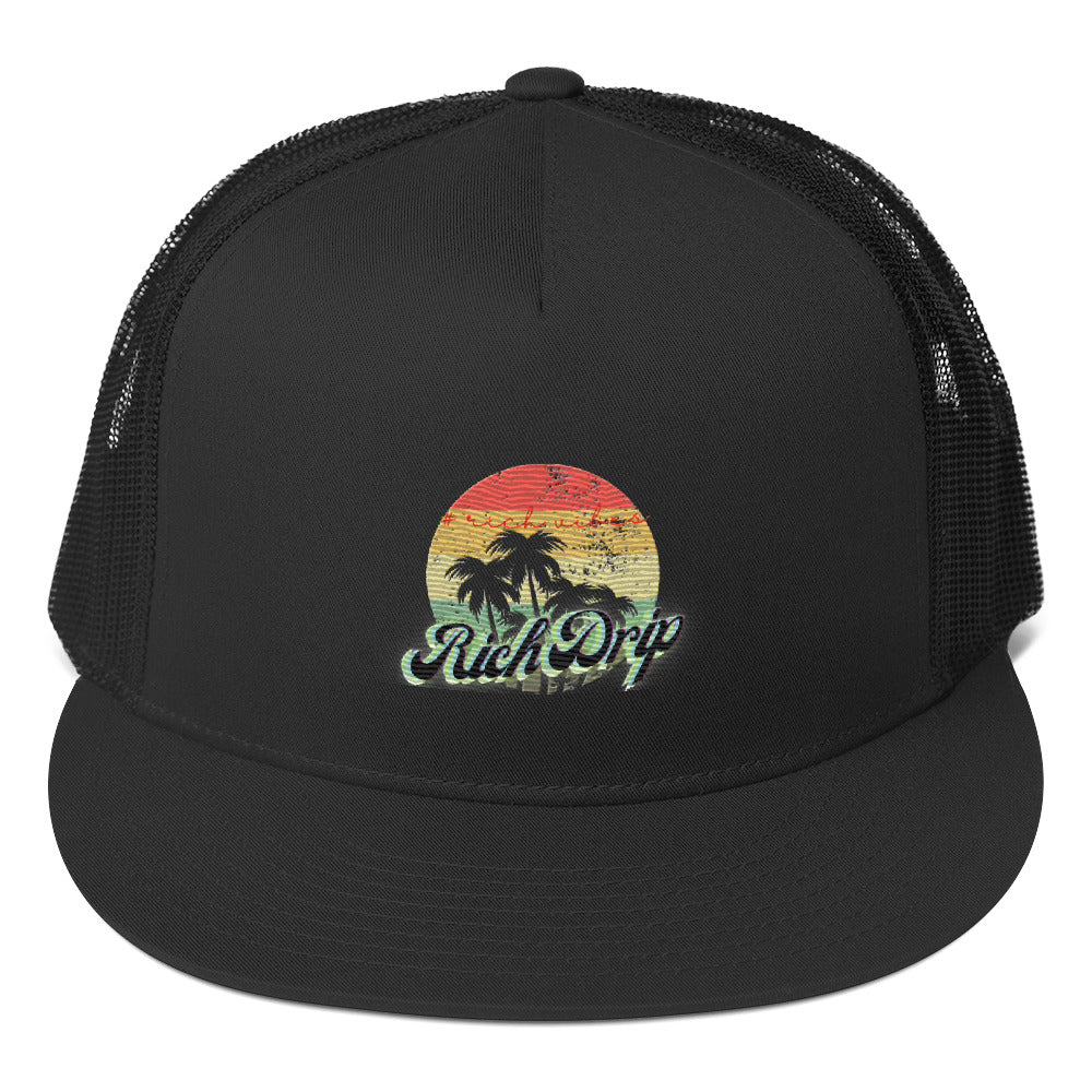 Rich Vibes Safari Rich Drip Black 2.0 - Trucker Cap