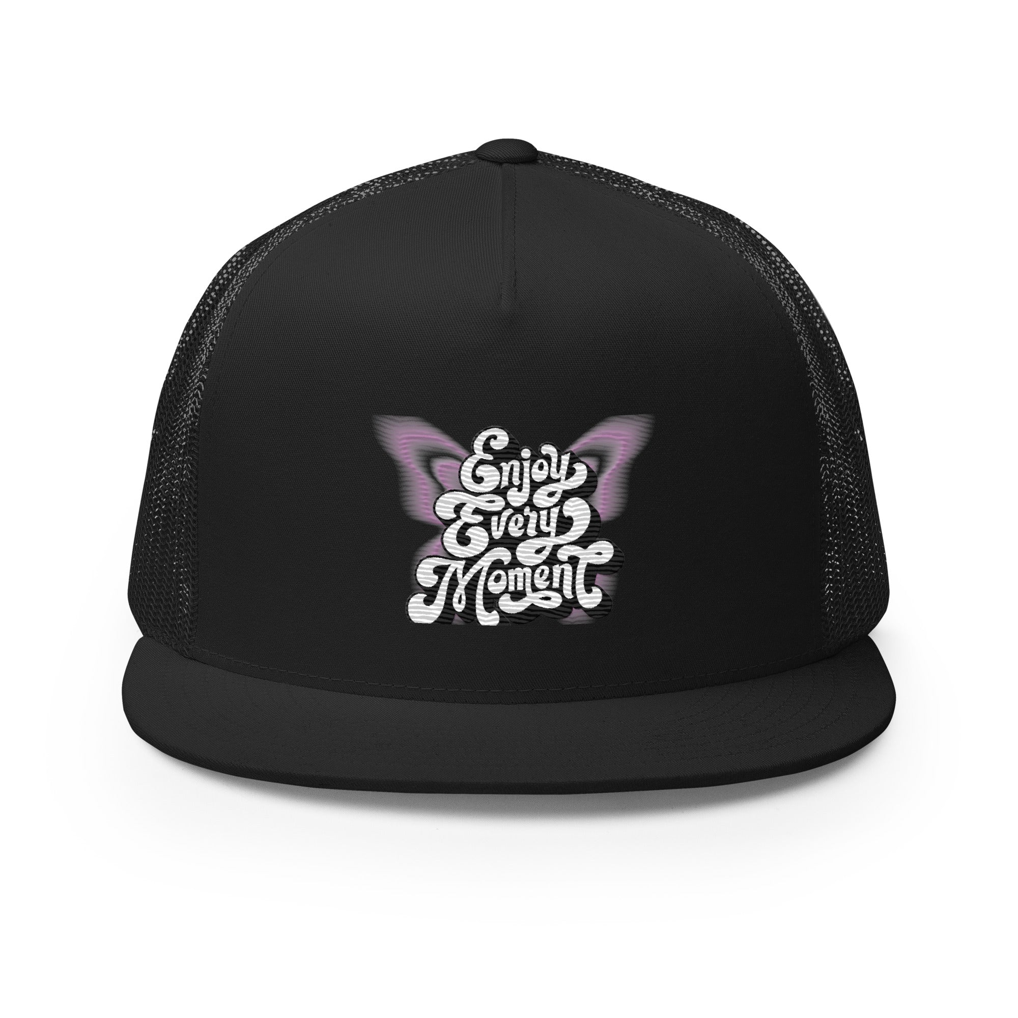 Rich Vibes Enjoy Every Moment ButterFly - Trucker Cap