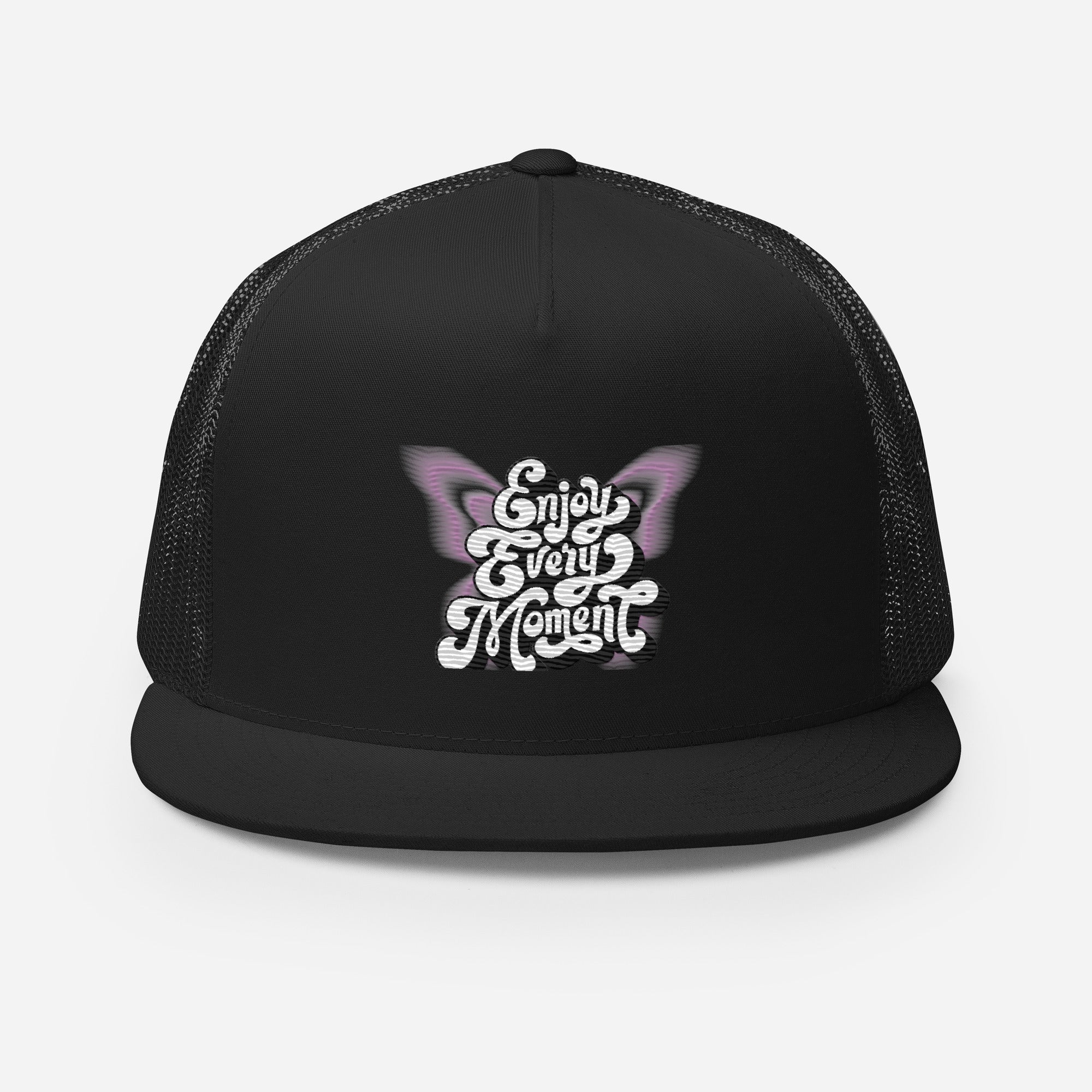 Rich Vibes Enjoy Every Moment ButterFly - Trucker Cap