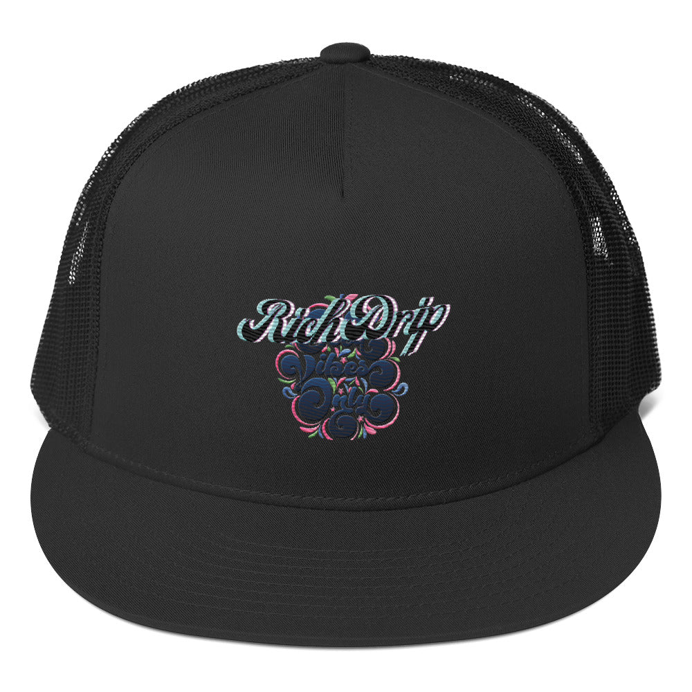 Rich Drip Good Vibes Only Blurple - Trucker Cap Colors