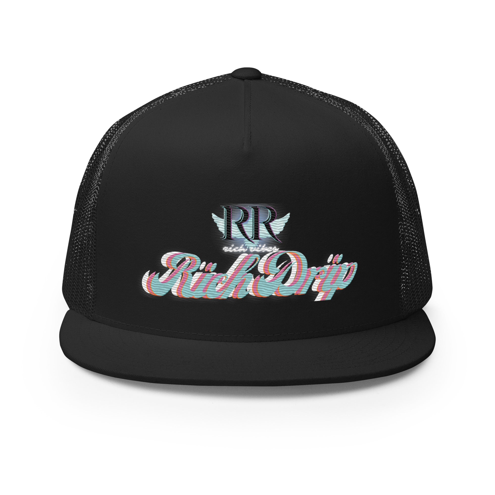 RV5 RR Rich Drip Black 1.0 - Trucker Cap