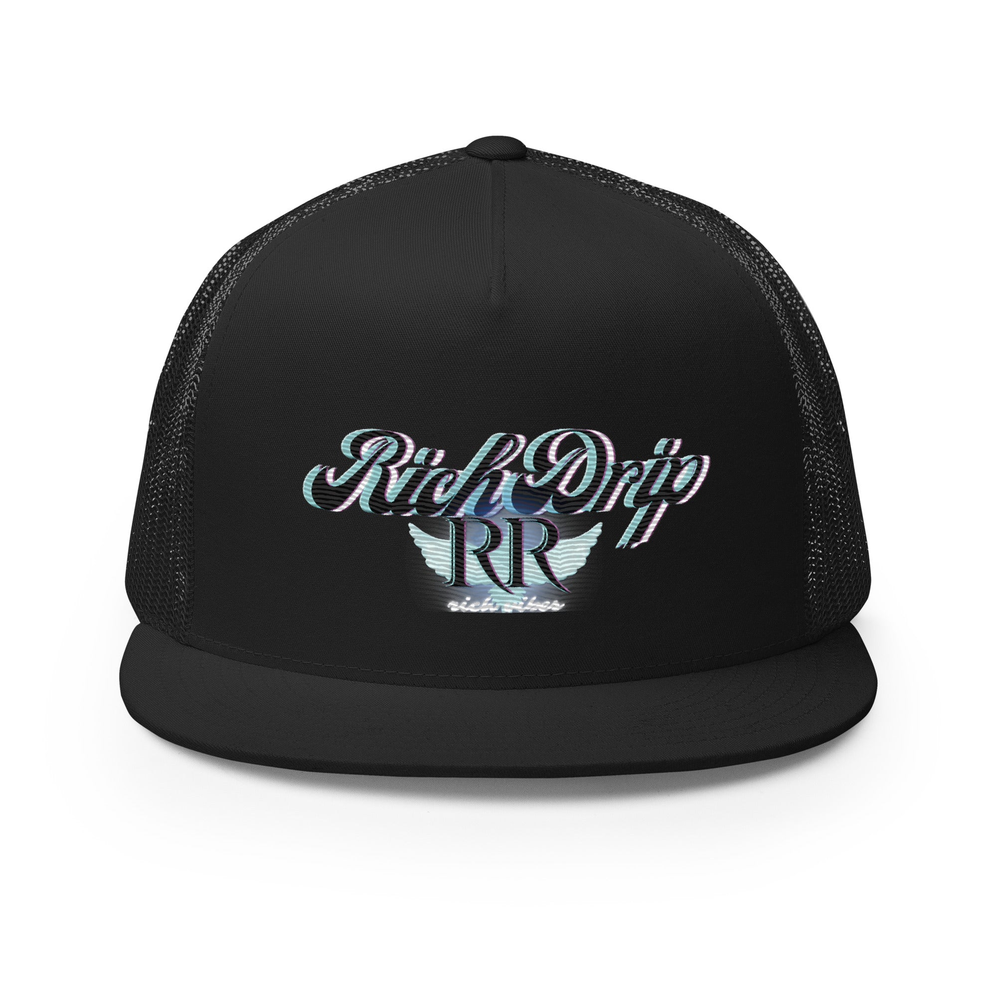 RV5 RR Rich Drip Black 2.0 - Trucker Cap