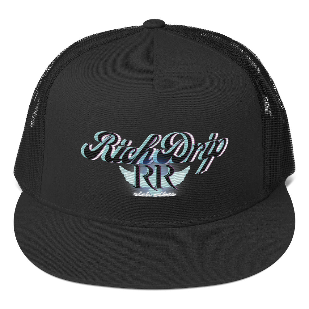 RV5 RR Rich Drip Black 2.0 - Trucker Cap
