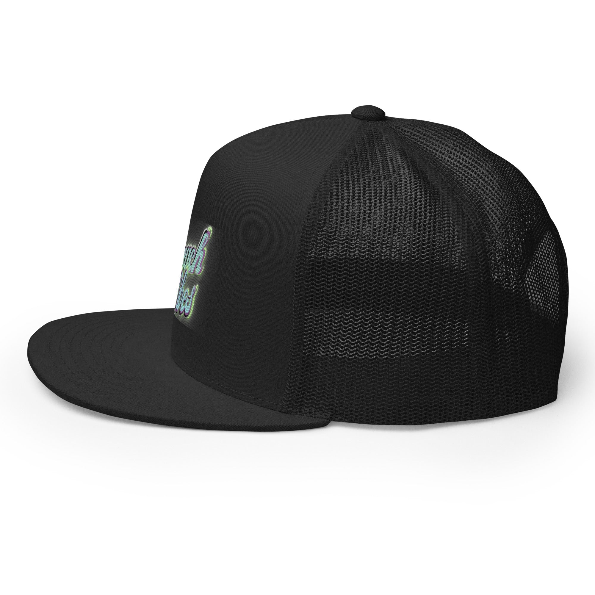 RICH VIBES Aqua Green Beach Vibes Black - Trucker Cap