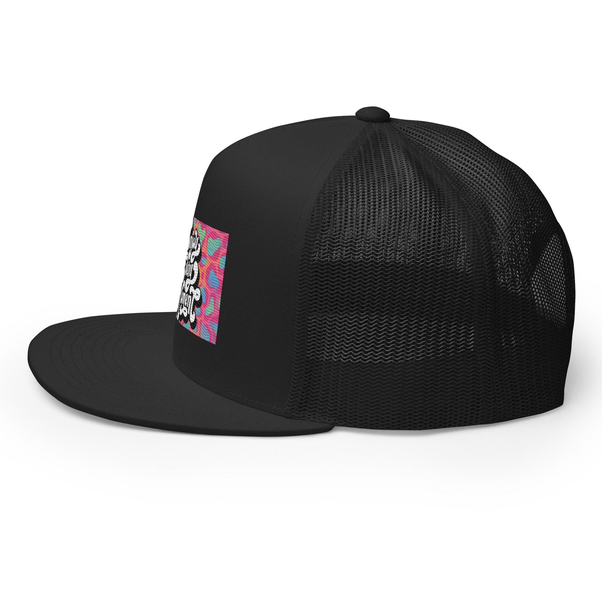 Rich Drip Enjoy Every Moment Psychedelic - Trucker Cap