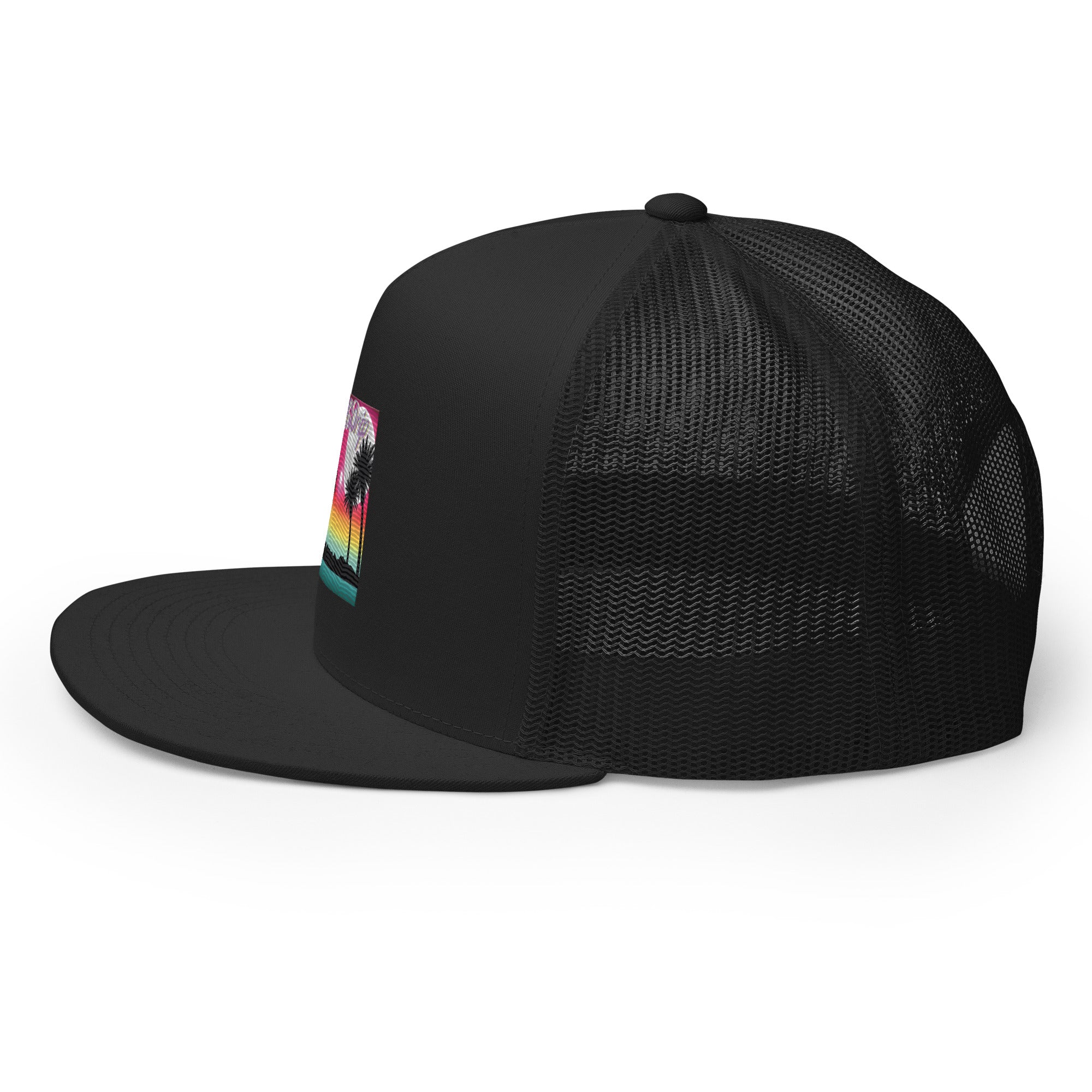 Rich Vibes Purple Sunset Rich Drip 1.0 Black - Trucker Cap