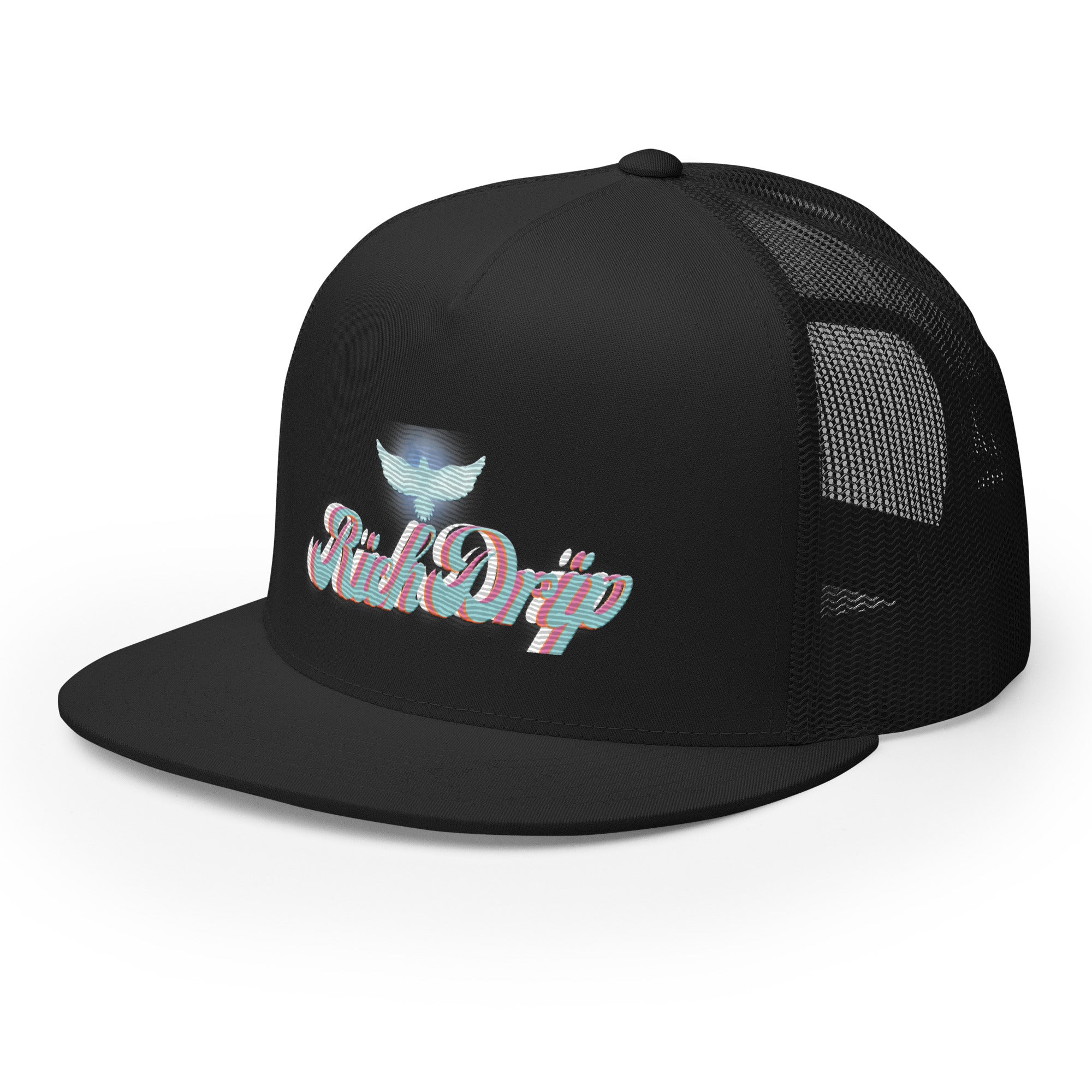 RV5 Rich Drip Black 1.0 - Trucker Cap