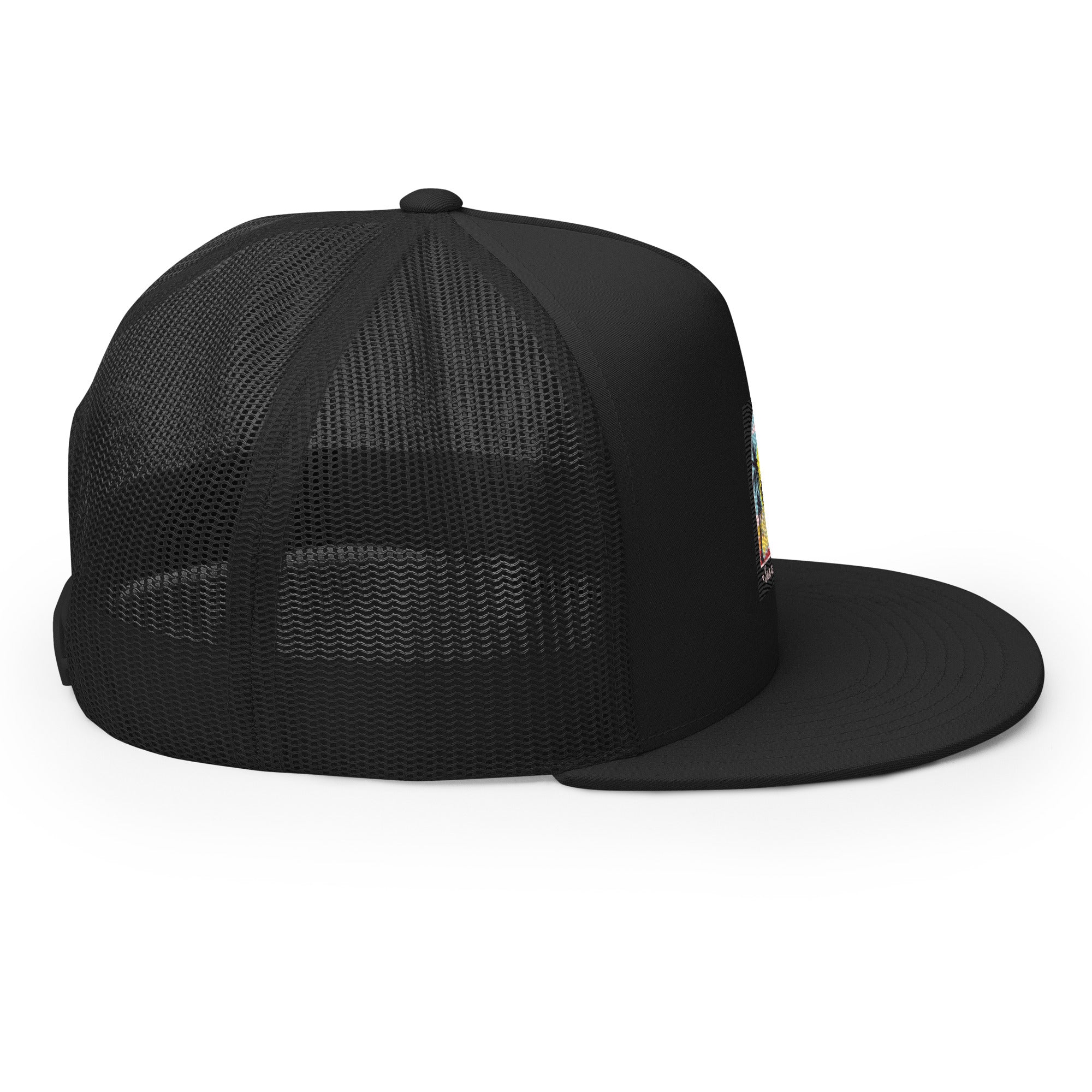 Rich Vibes Beach Sun and Sand Black - Trucker Cap