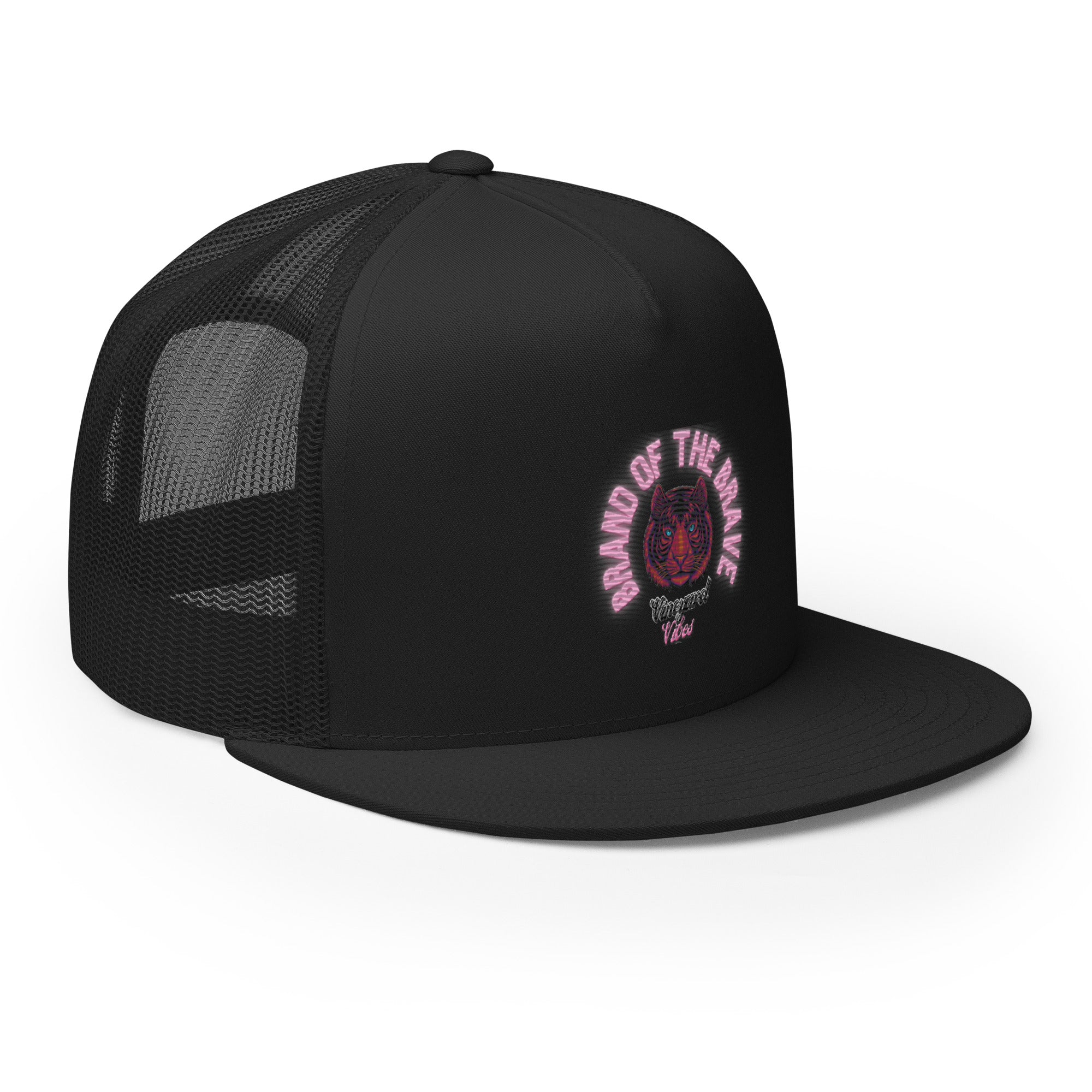 RichV5 Brand Of The Brave Pink Tiger - Trucker Cap