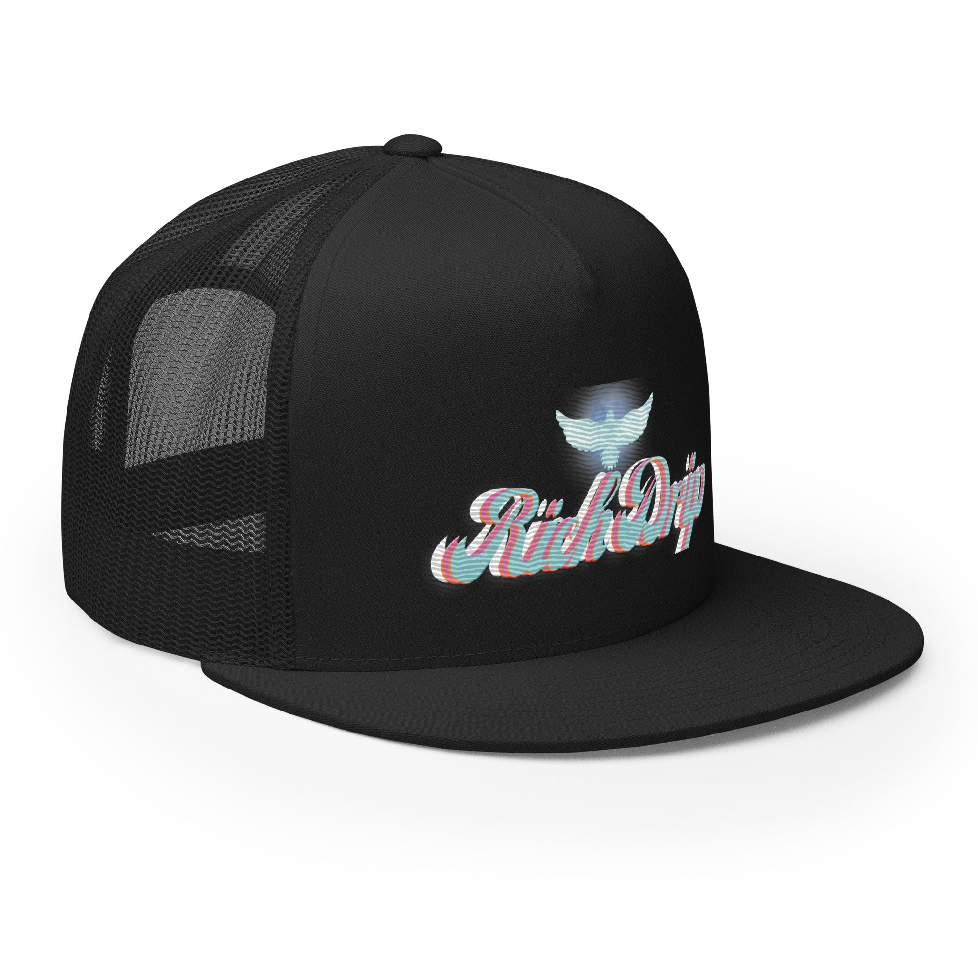 RV5 Rich Drip Black 1.0 - Trucker Cap