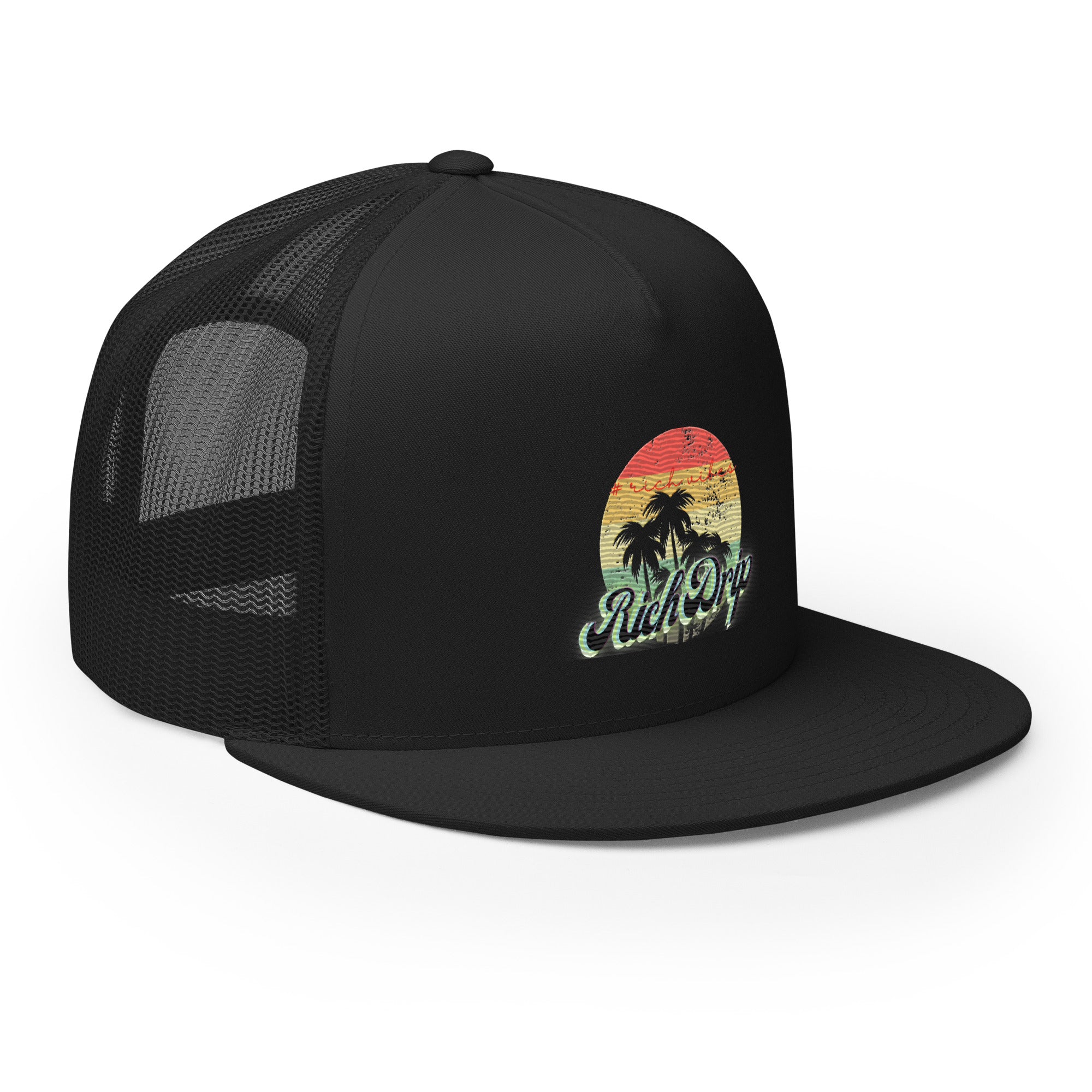 Rich Vibes Safari Rich Drip Black 2.0 - Trucker Cap
