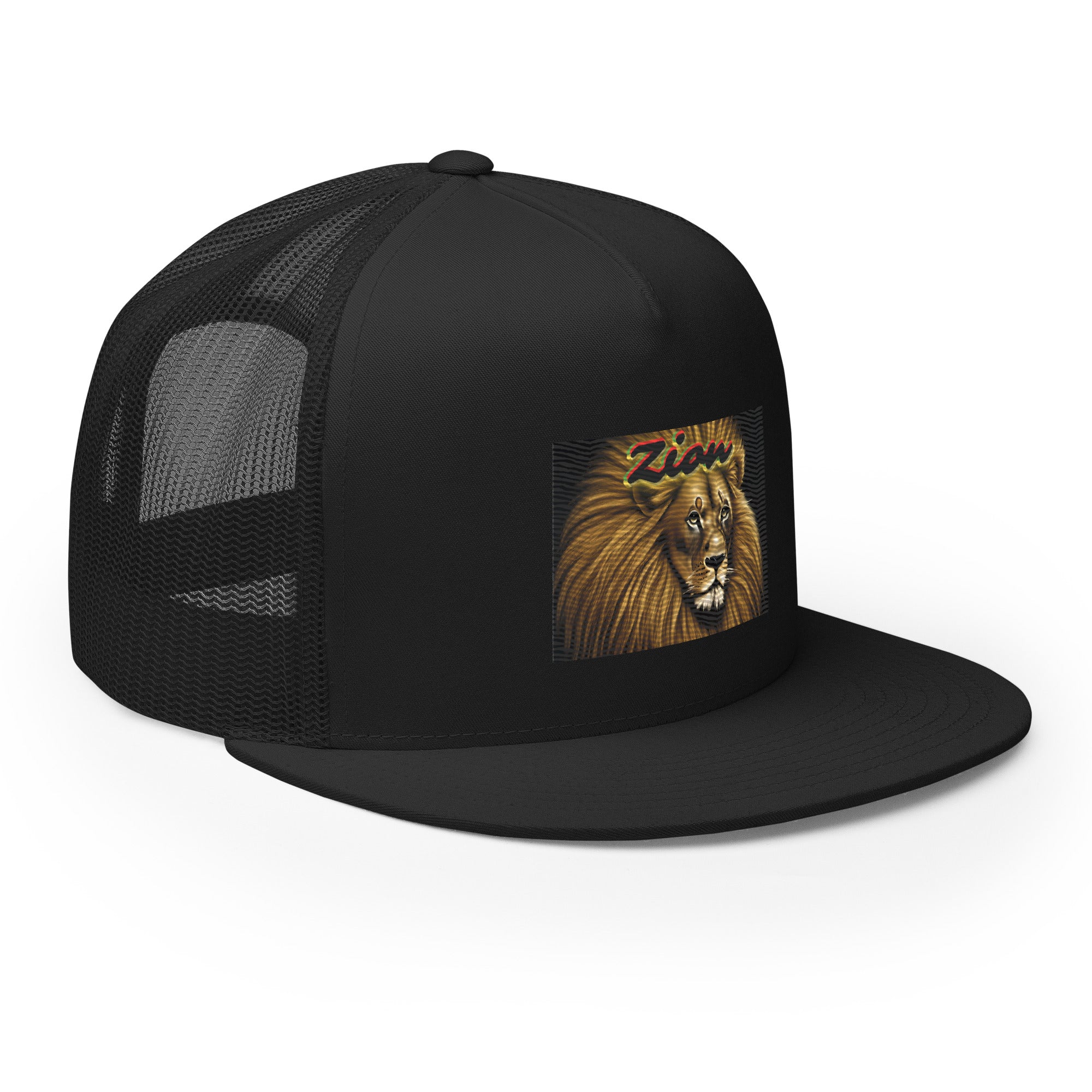 Rich Vibes Zion King Of The Jungle Black - Trucker Cap