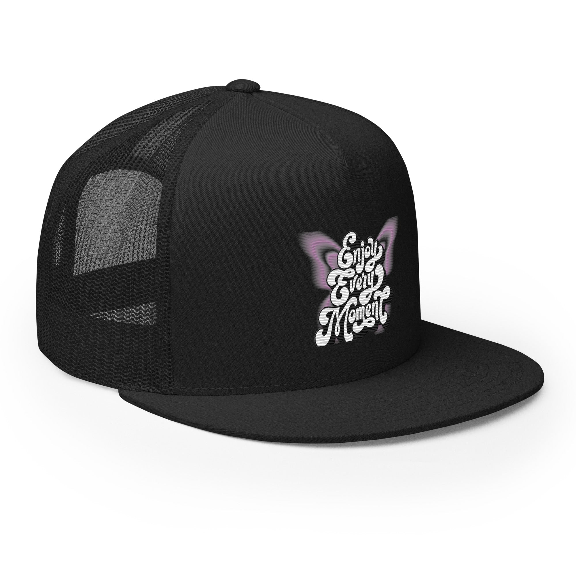 Rich Vibes Enjoy Every Moment ButterFly - Trucker Cap