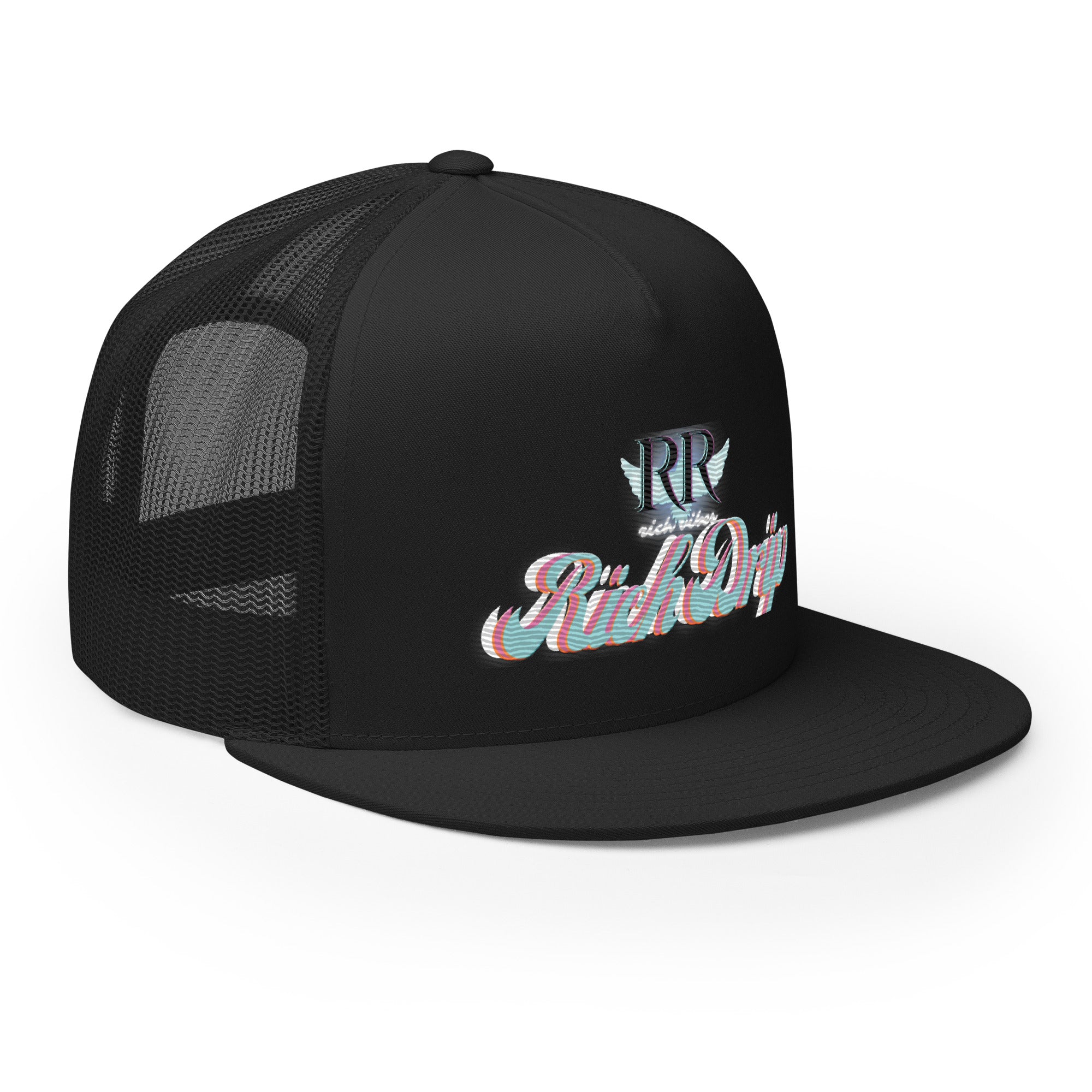 RV5 RR Rich Drip Black 1.0 - Trucker Cap