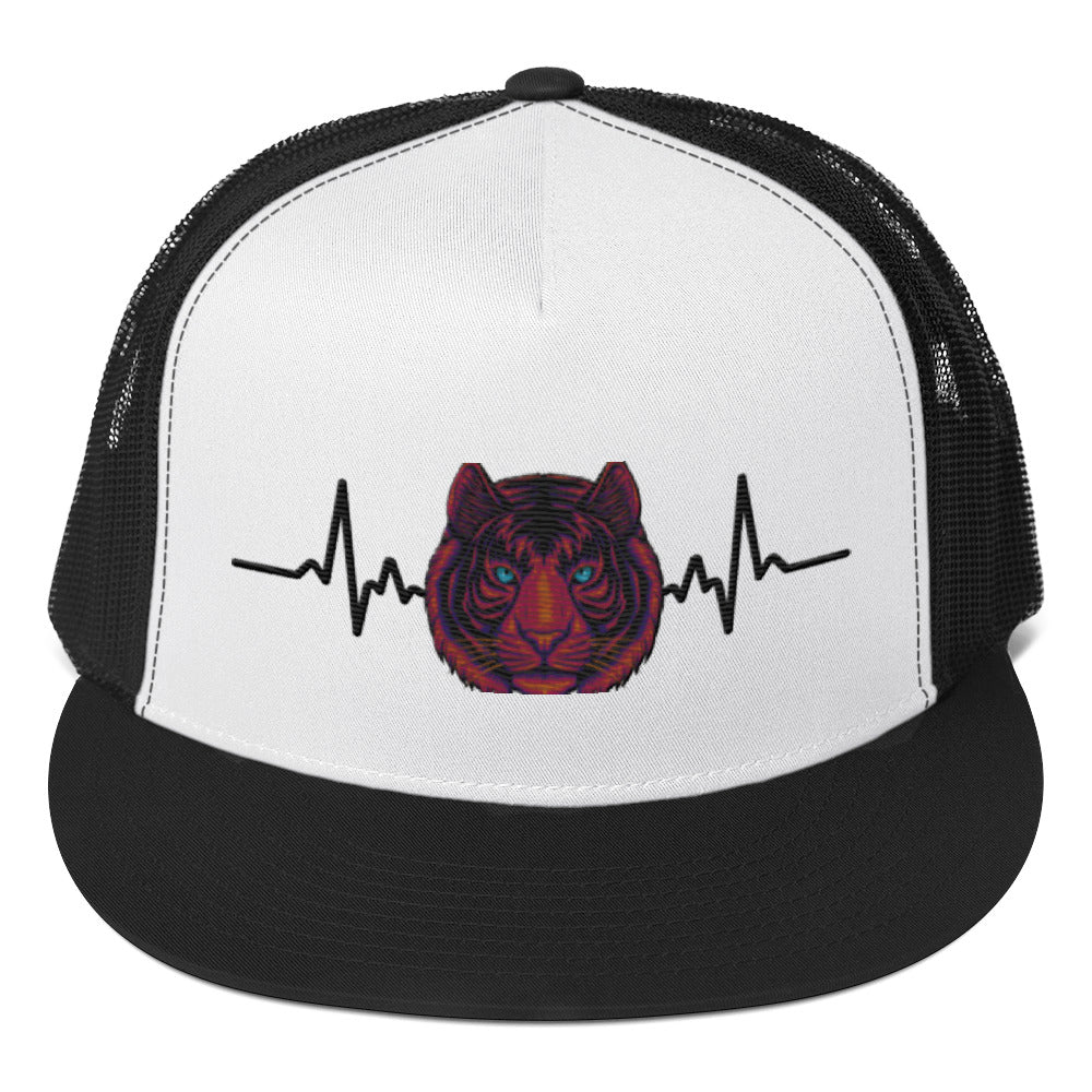 RV5 Purple Heart Tiger Pulse - Trucker Cap