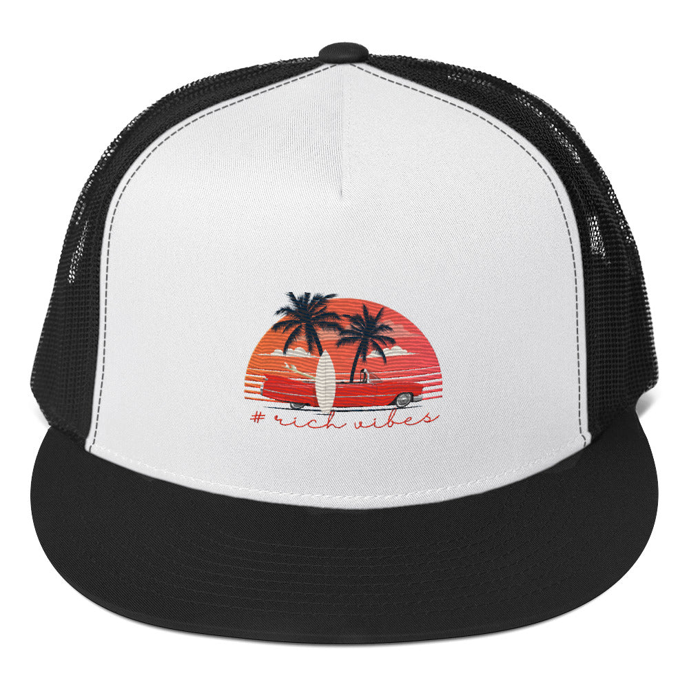 RV5 RR Surfs Up Sunset Classic - Trucker Cap