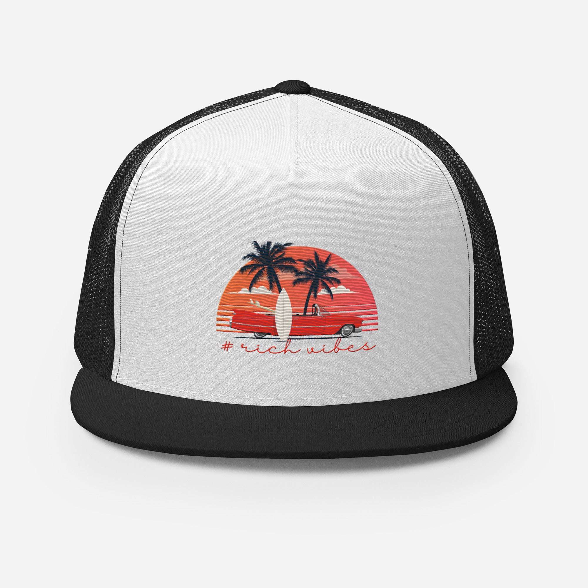 RV5 RR Surfs Up Sunset Classic - Trucker Cap