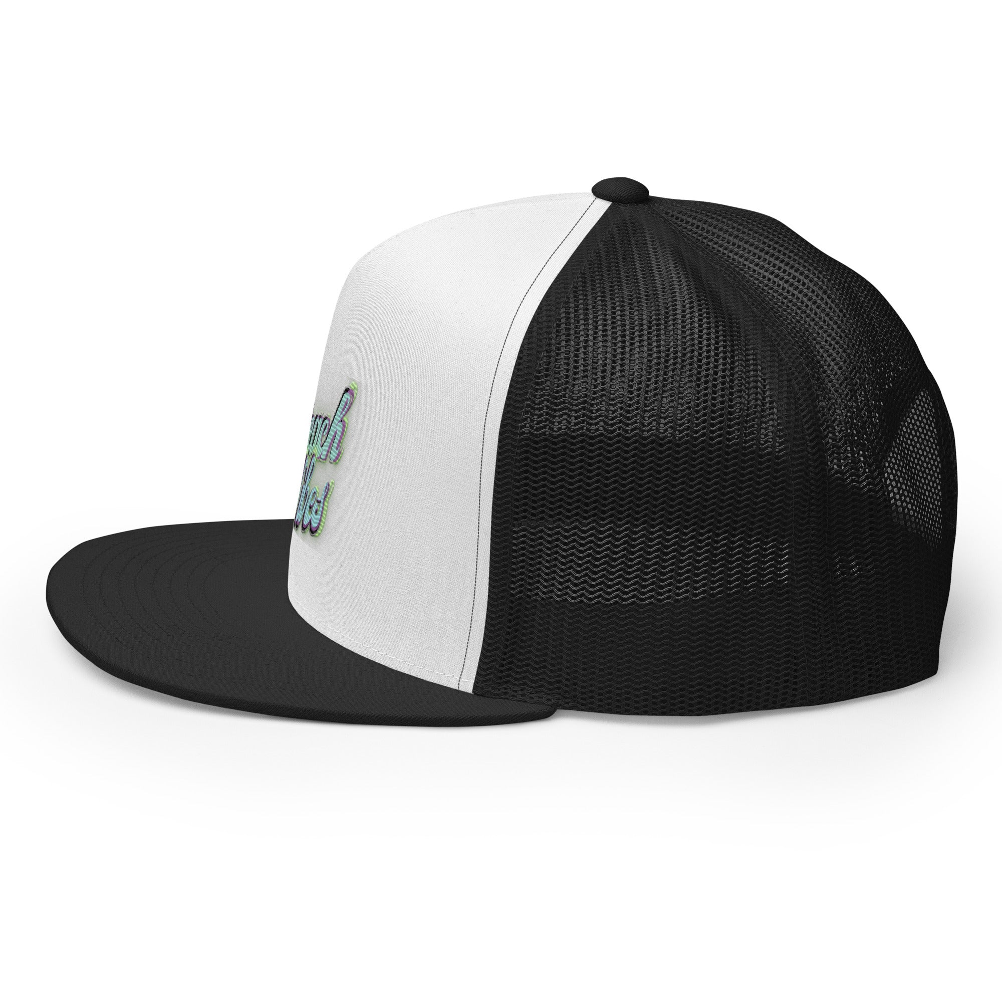 RICH VIBES Aqua Green Beach Vibes Black - Trucker Cap