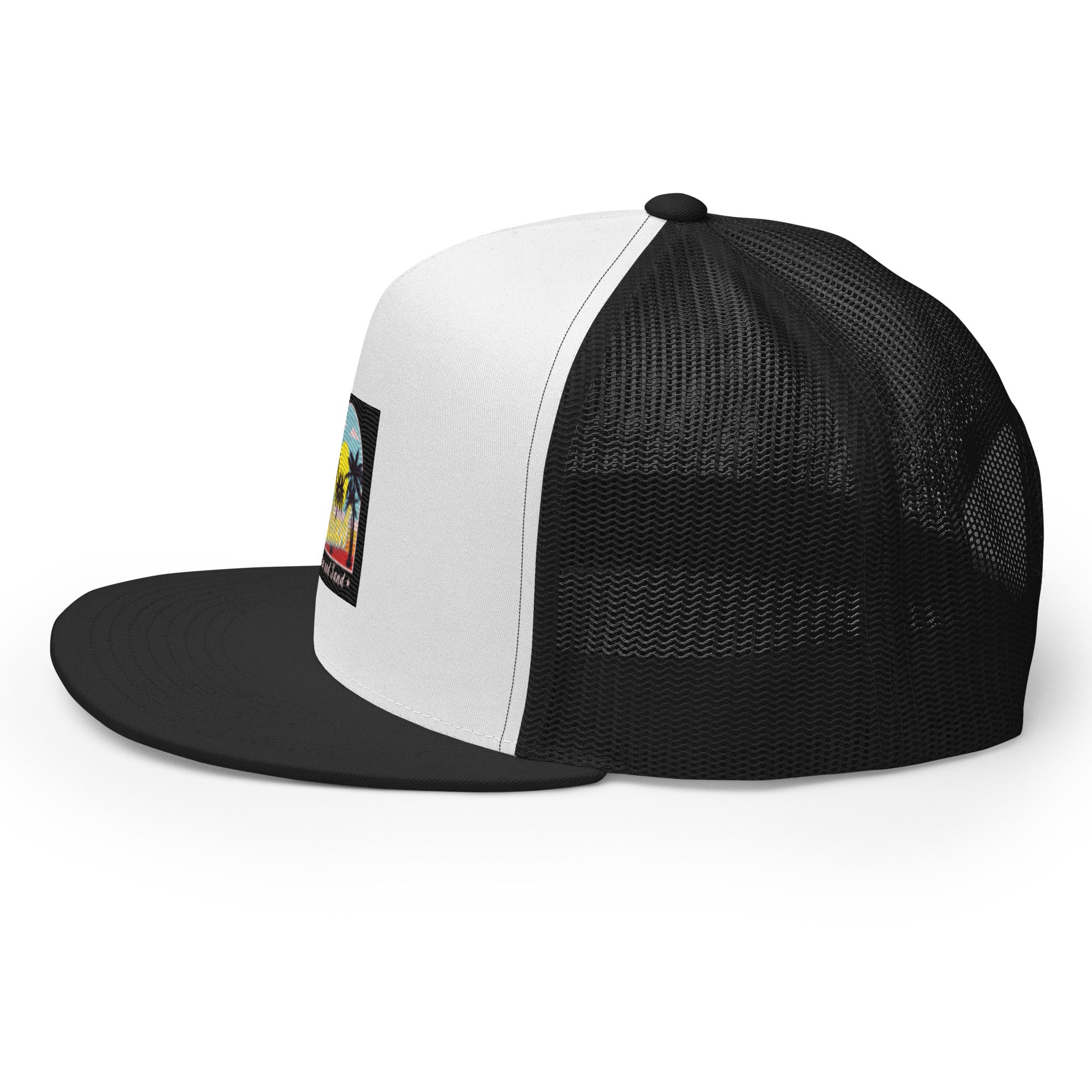 Rich Drip Beach Sun and Sand Black - Trucker Cap