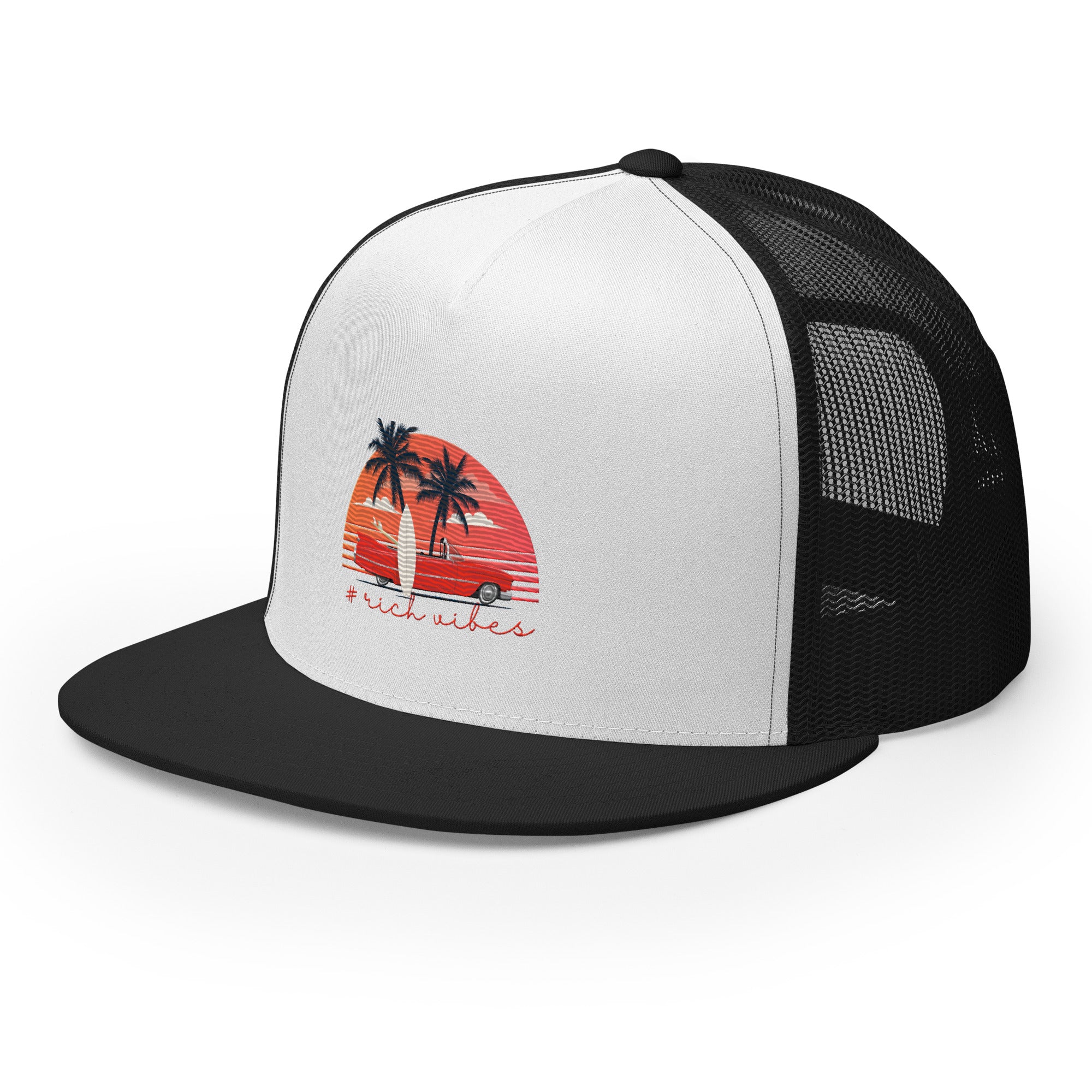 RV5 RR Surfs Up Sunset Classic - Trucker Cap