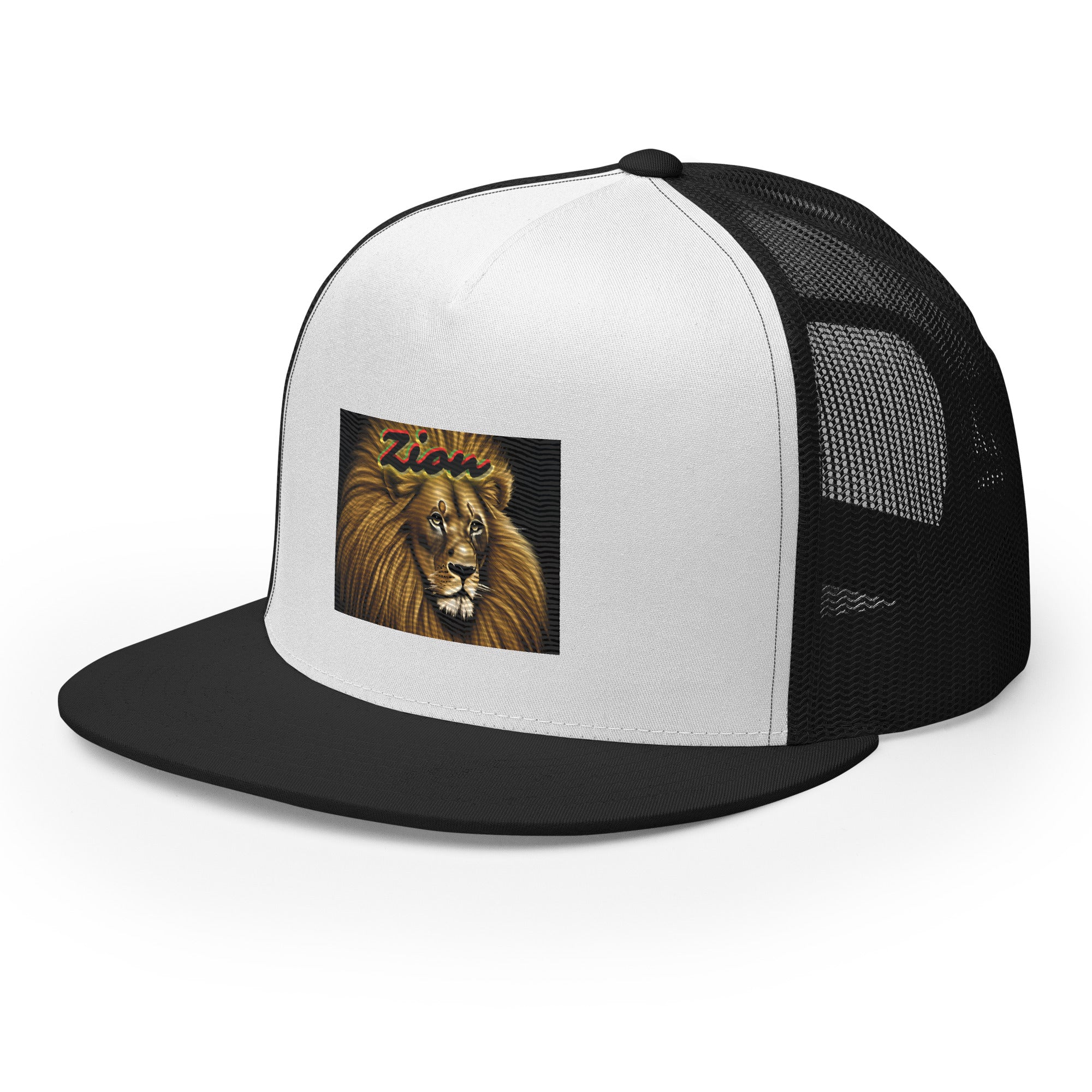 Rich Vibes Zion King Of The Jungle Black - Trucker Cap