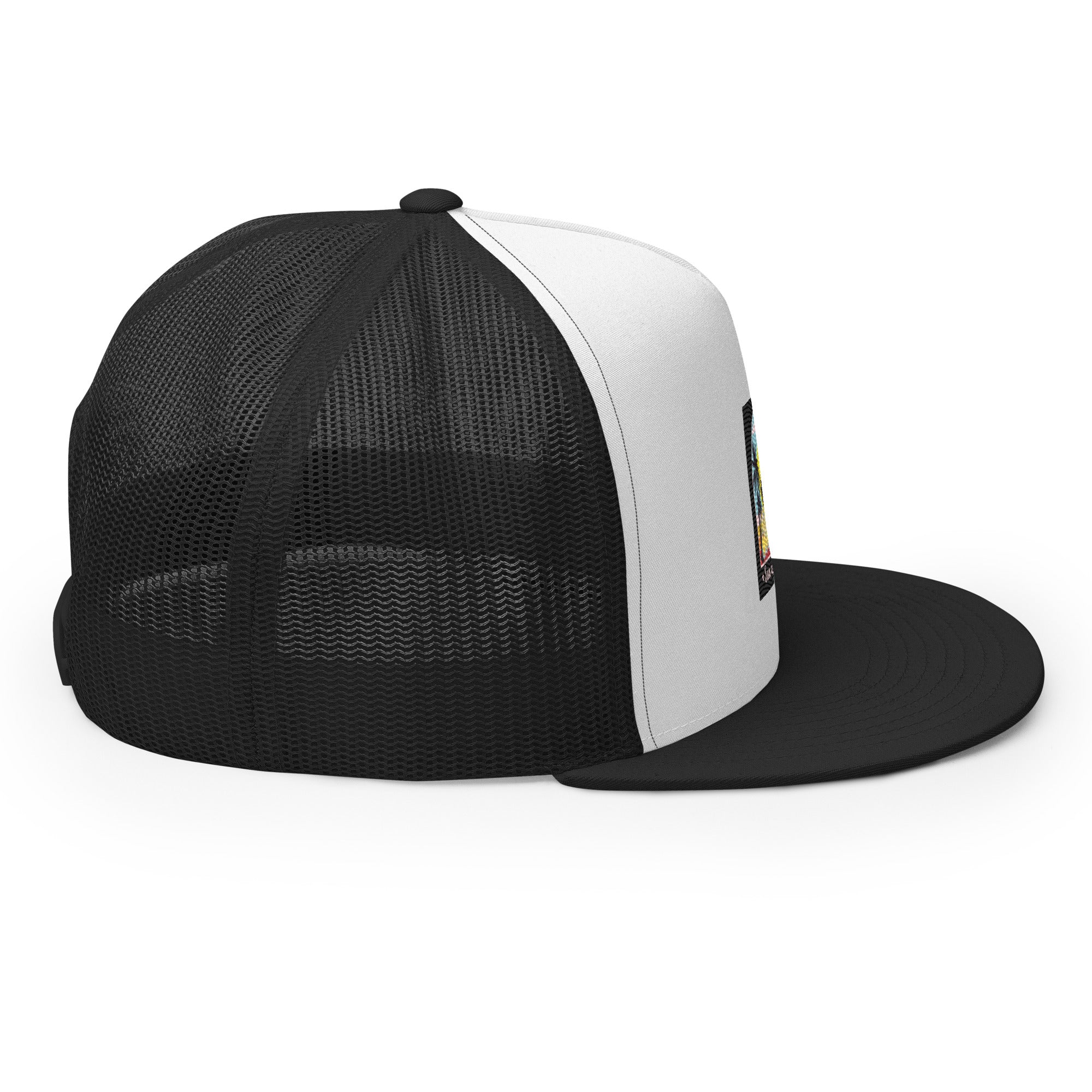 Rich Vibes Beach Sun and Sand Black - Trucker Cap