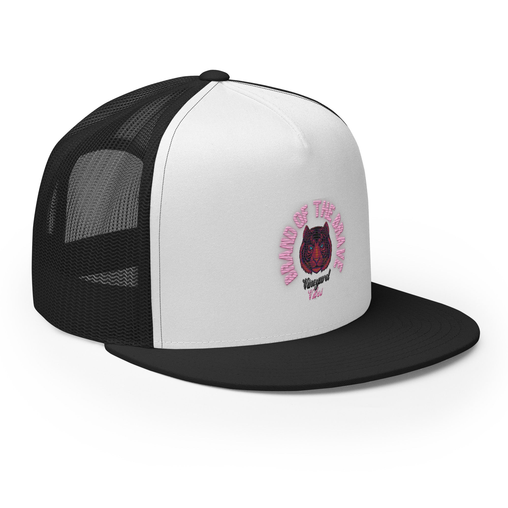RichV5 Brand Of The Brave Pink Tiger - Trucker Cap