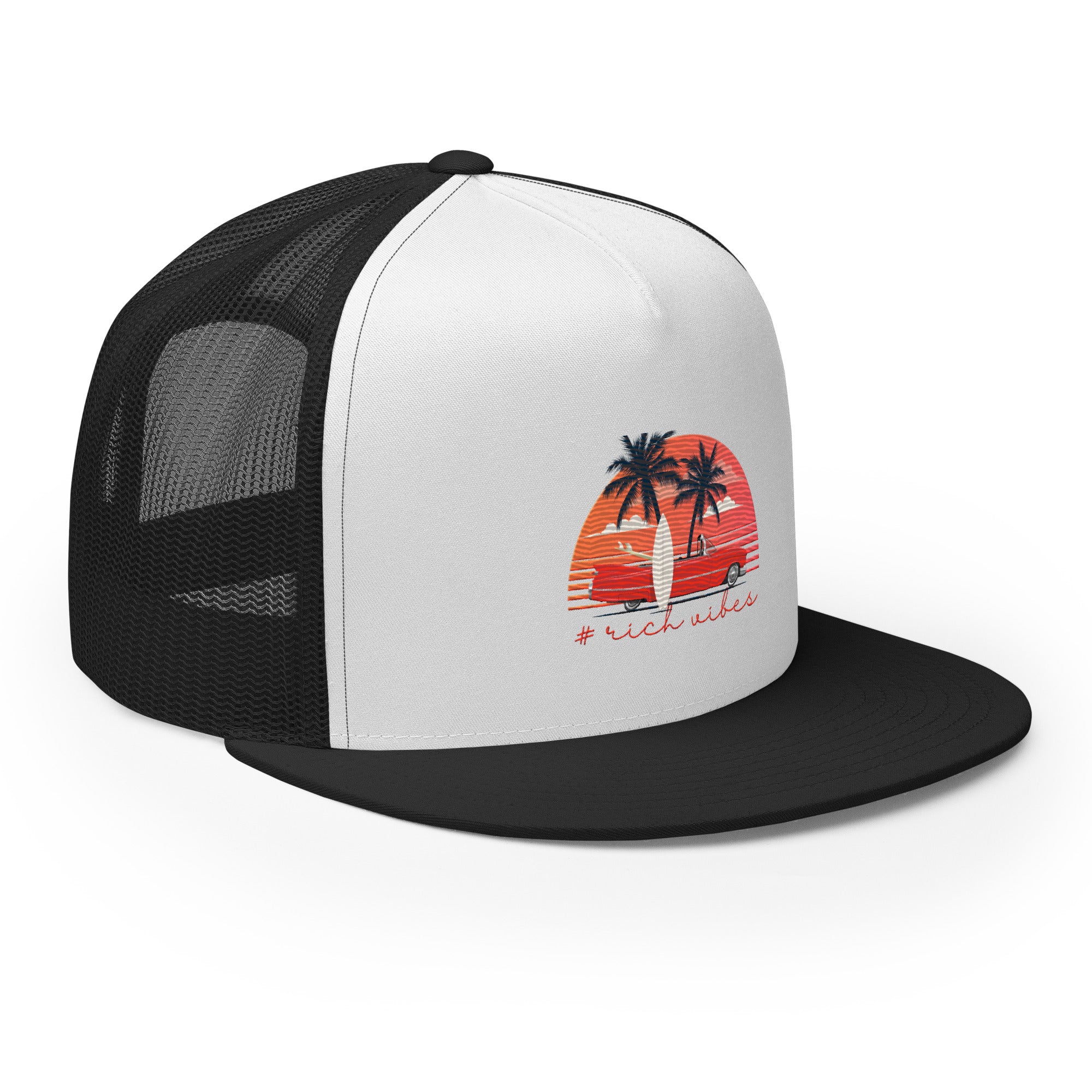 RV5 RR Surfs Up Sunset Classic - Trucker Cap