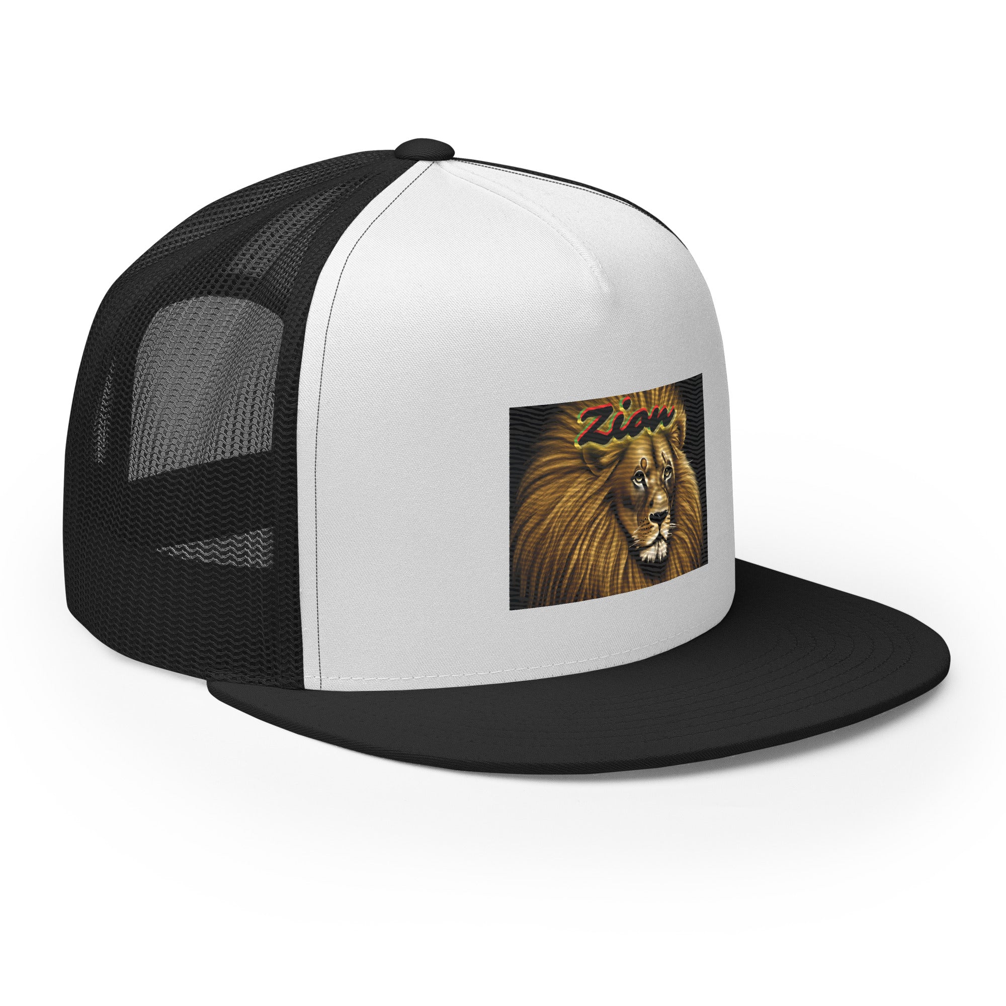 Rich Vibes Zion King Of The Jungle Black - Trucker Cap