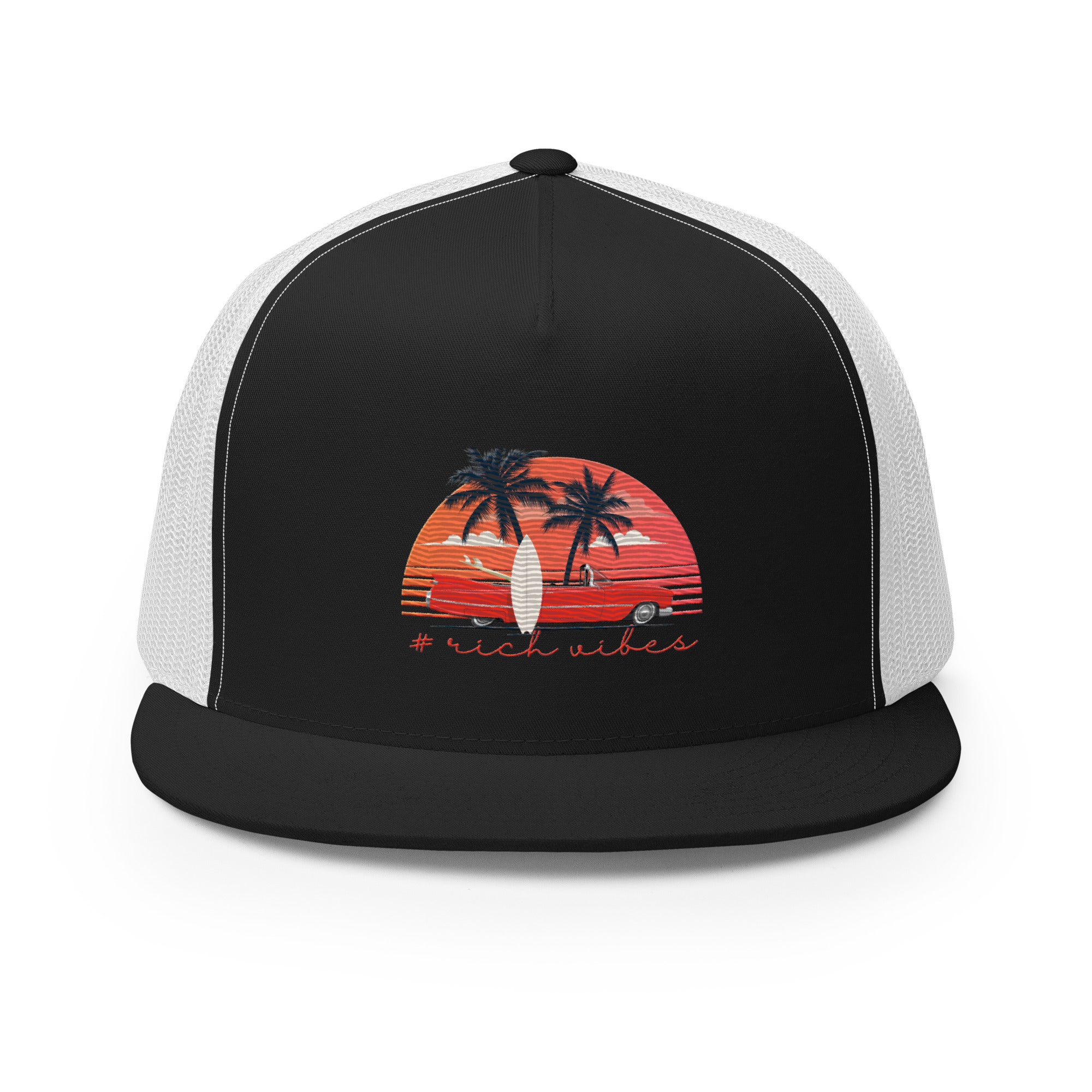 RV5 RR Surfs Up Sunset Classic - Trucker Cap