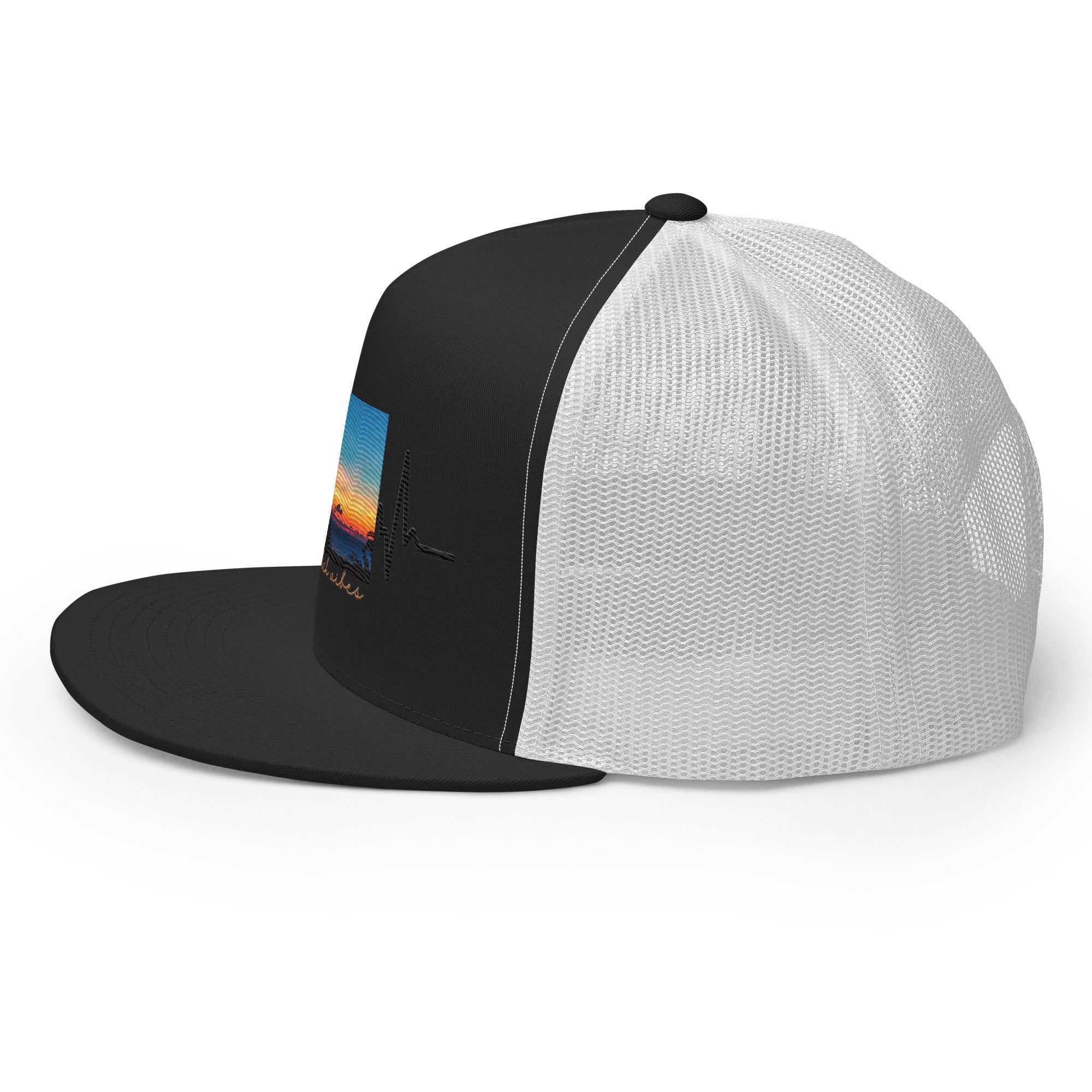 RV5 Rich Vibes Summer Sunset Pulse - Trucker Cap