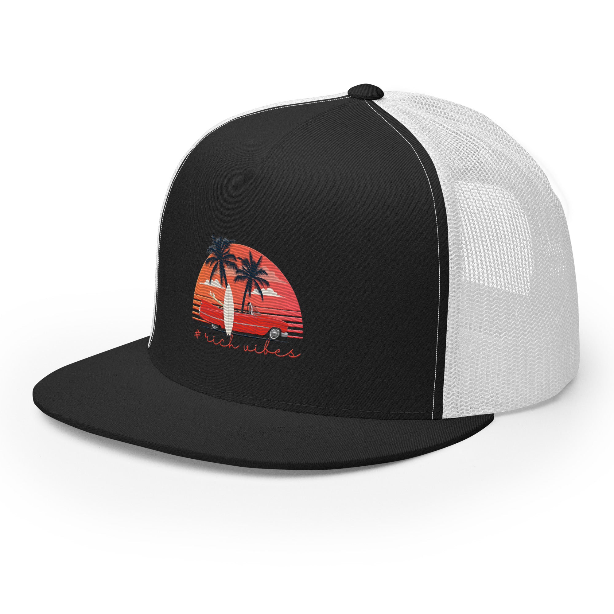 RV5 RR Surfs Up Sunset Classic - Trucker Cap