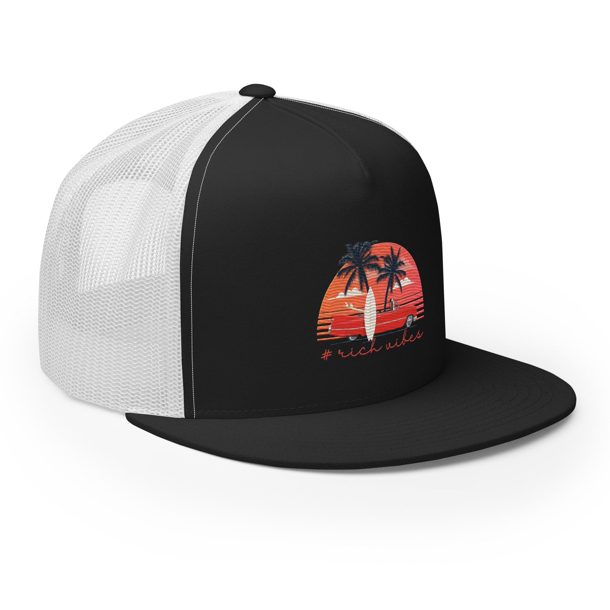 RV5 RR Surfs Up Sunset Classic - Trucker Cap
