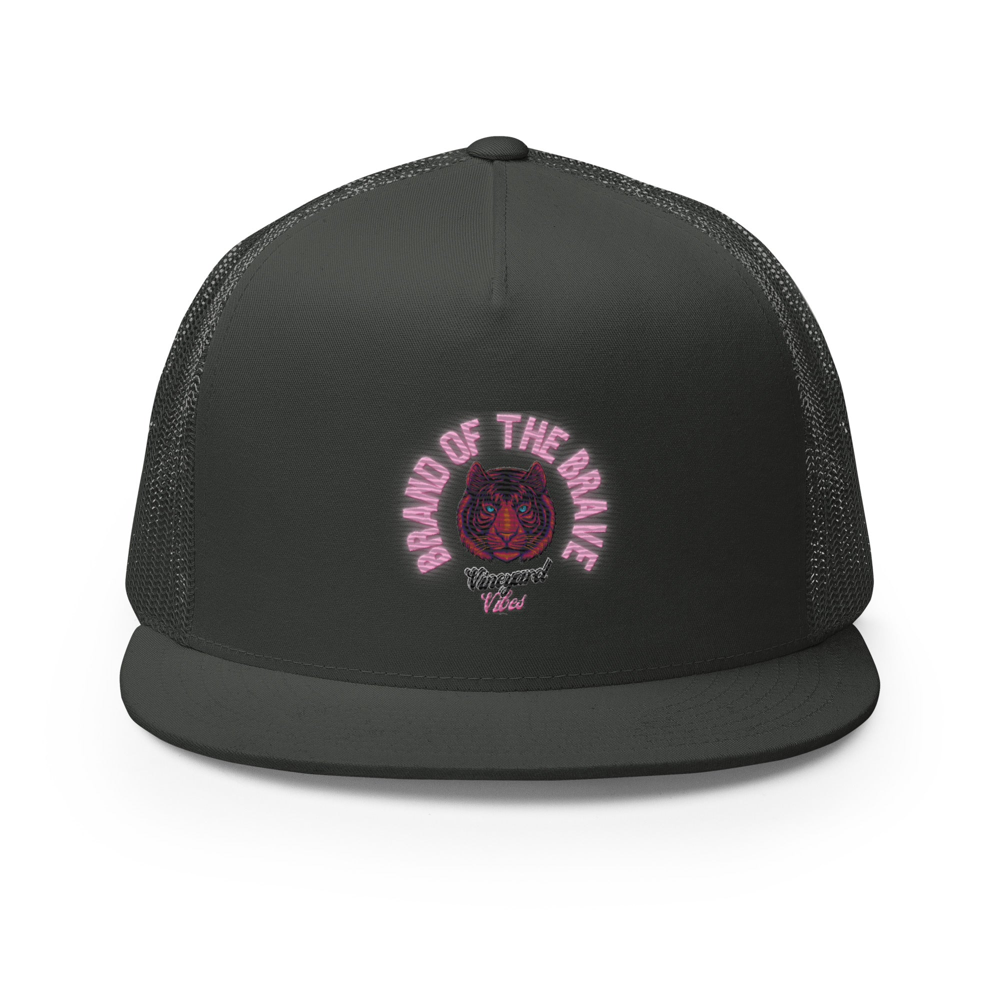 RichV5 Brand Of The Brave Pink Tiger - Trucker Cap