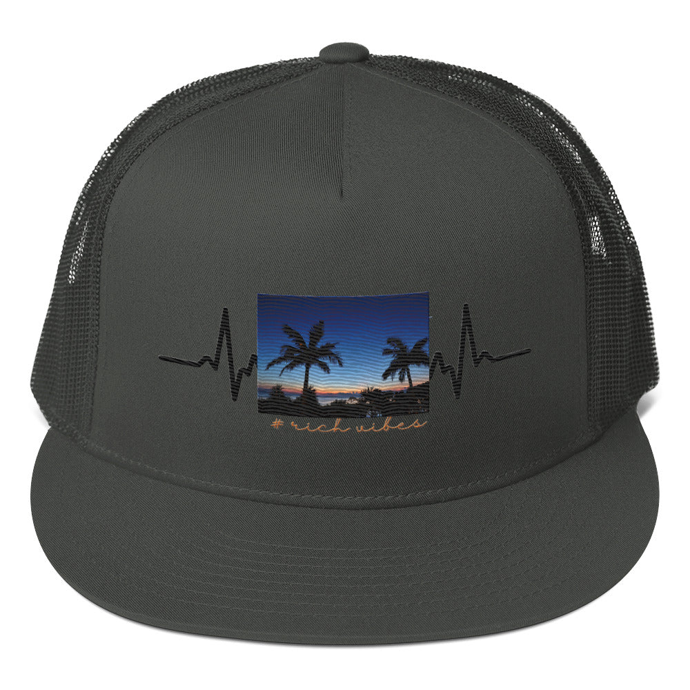 RV5 Rich Vibes Okinawa Beach Pulse - Trucker Cap