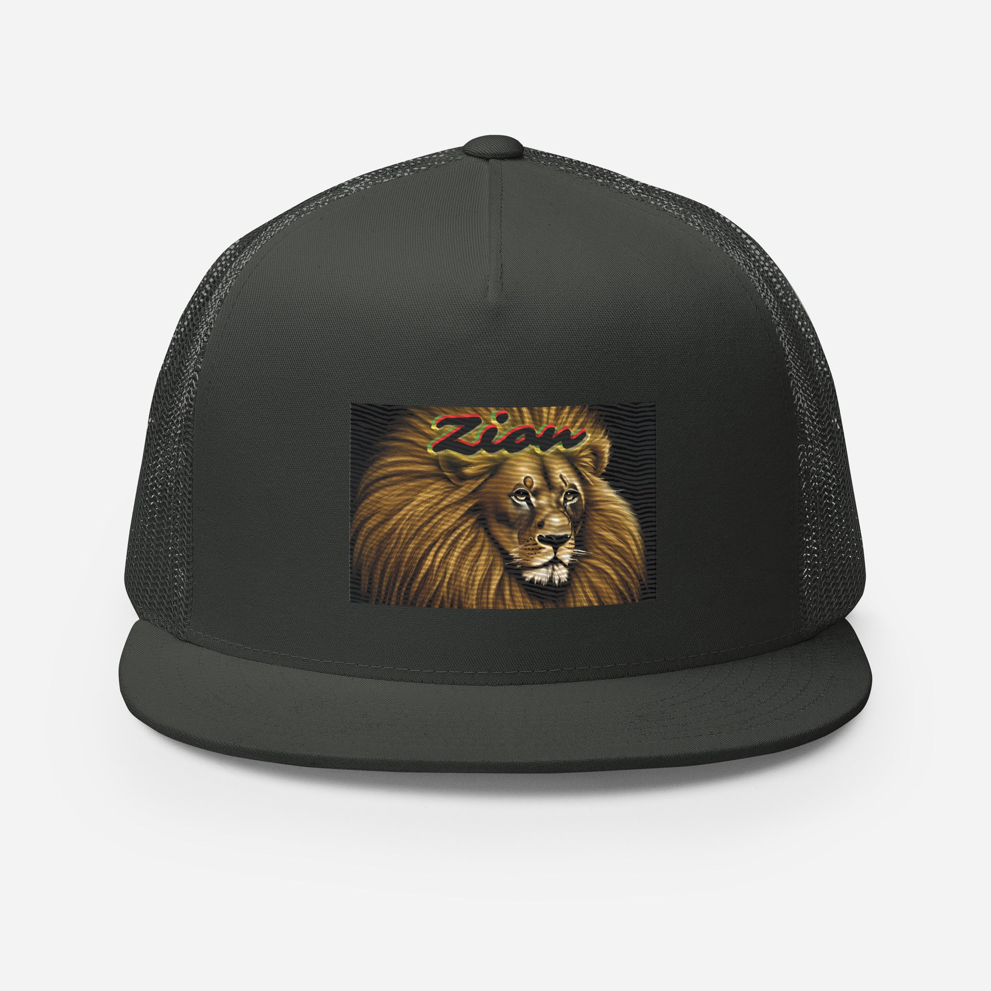 Rich Vibes Zion King Of The Jungle Black - Trucker Cap
