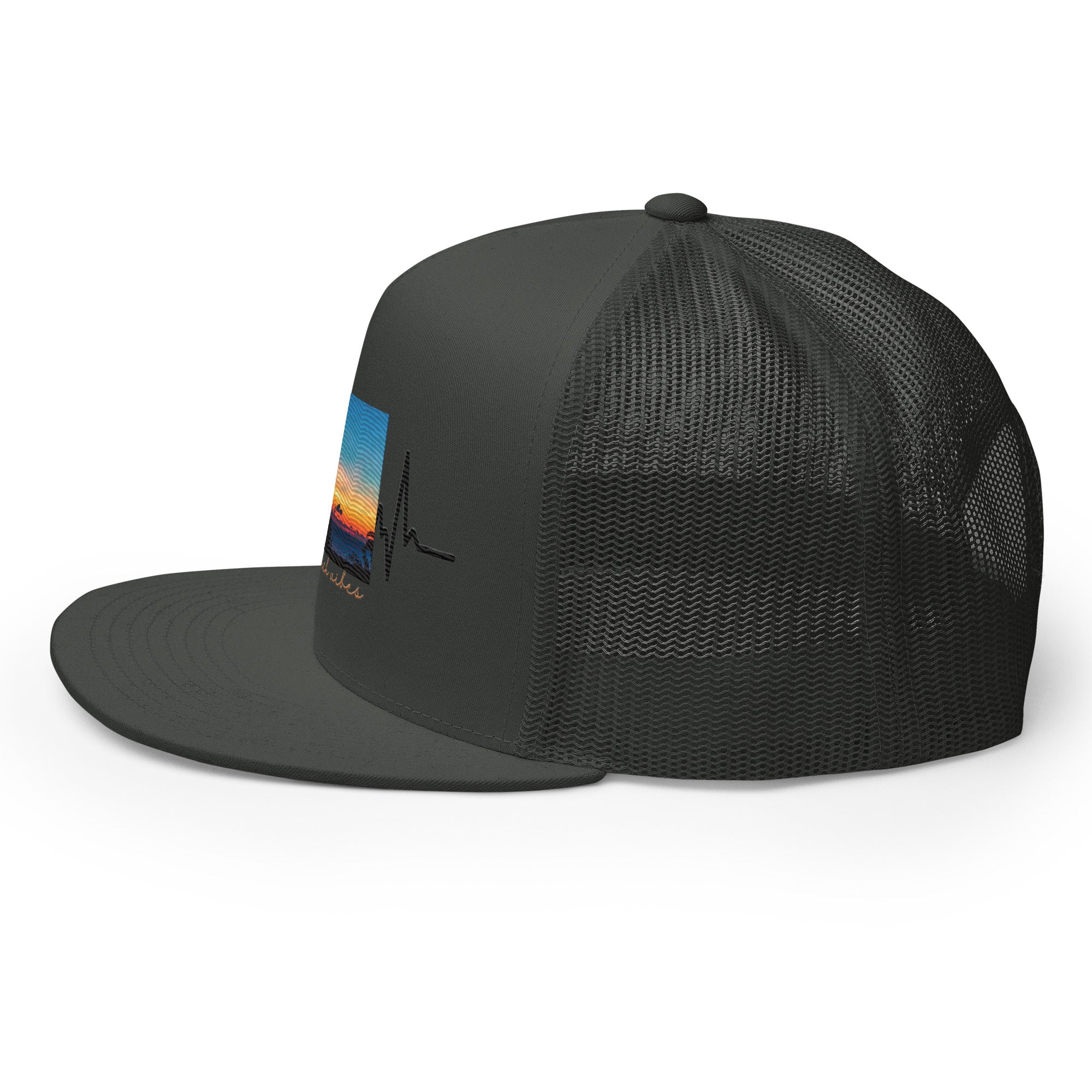 RV5 Rich Vibes Summer Sunset Pulse - Trucker Cap
