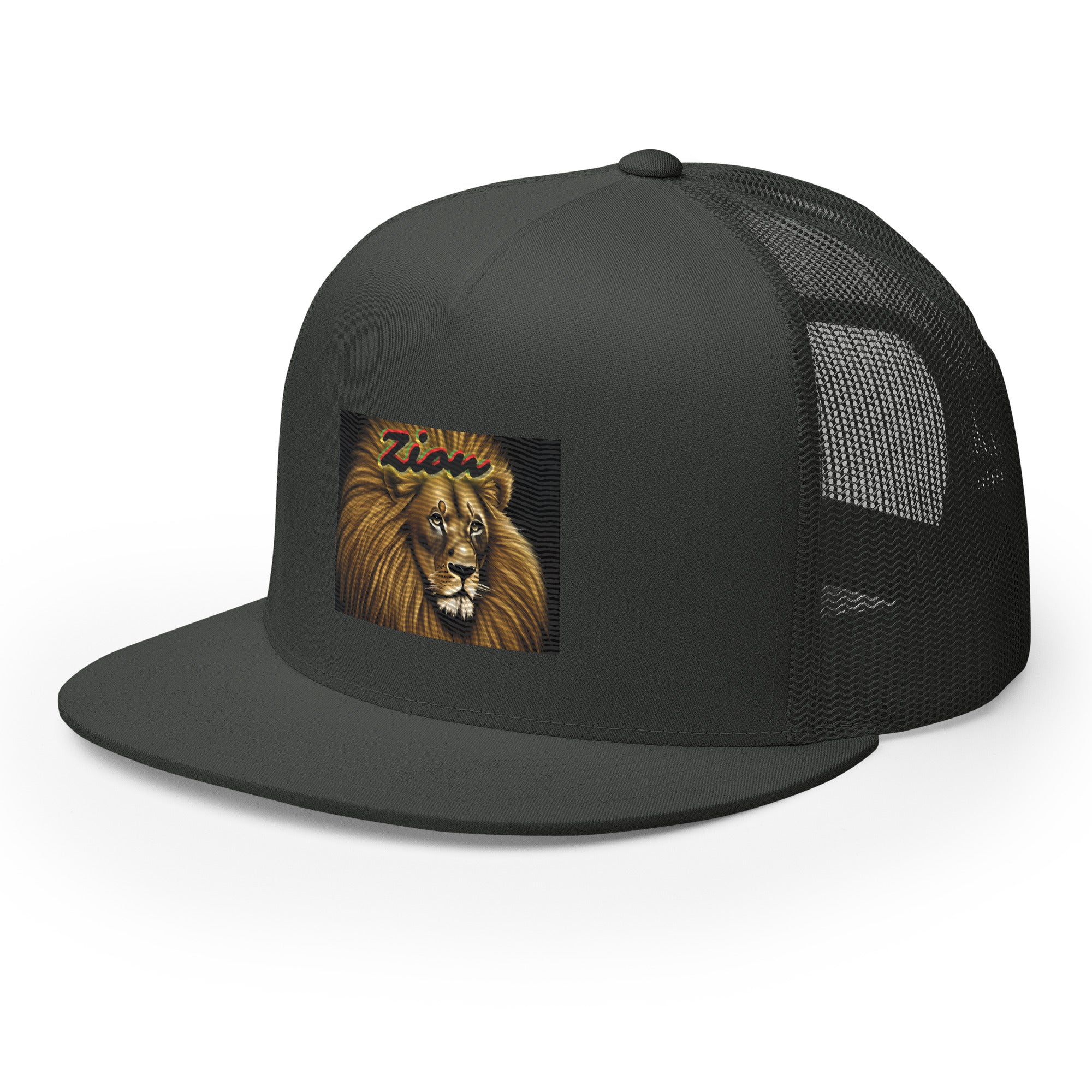 Rich Vibes Zion King Of The Jungle Black - Trucker Cap