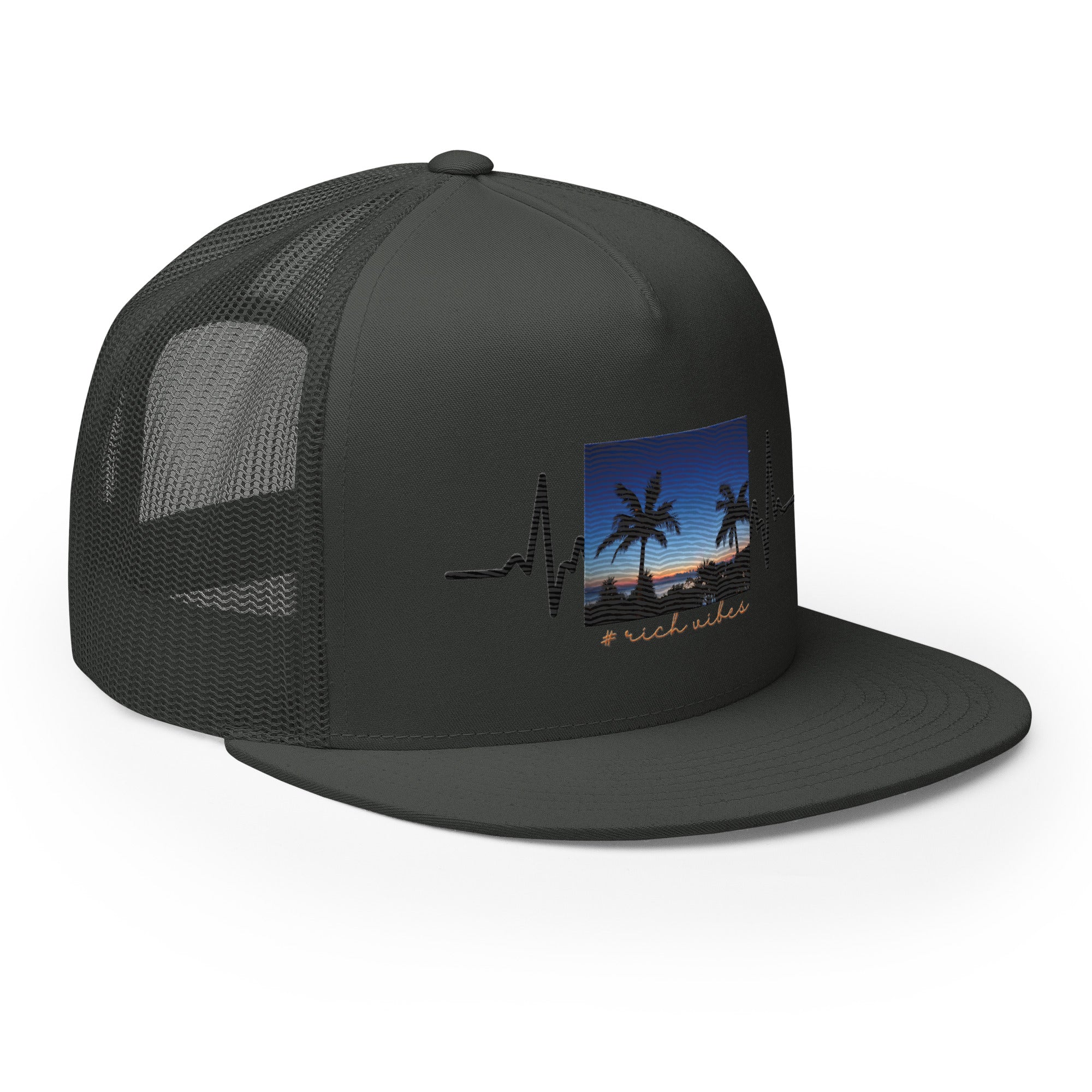 RV5 Rich Vibes Okinawa Beach Pulse - Trucker Cap