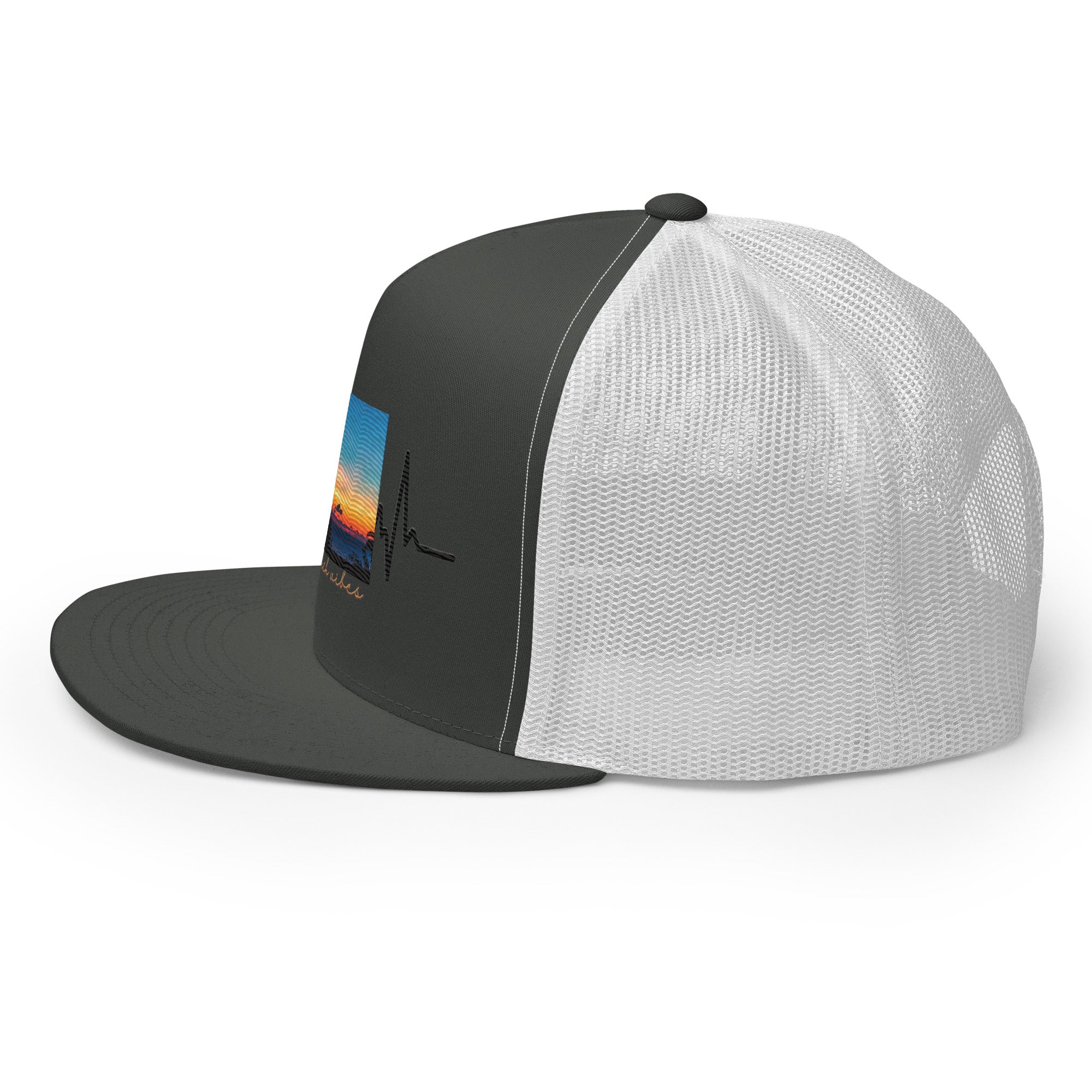 RV5 Rich Vibes Summer Sunset Pulse - Trucker Cap