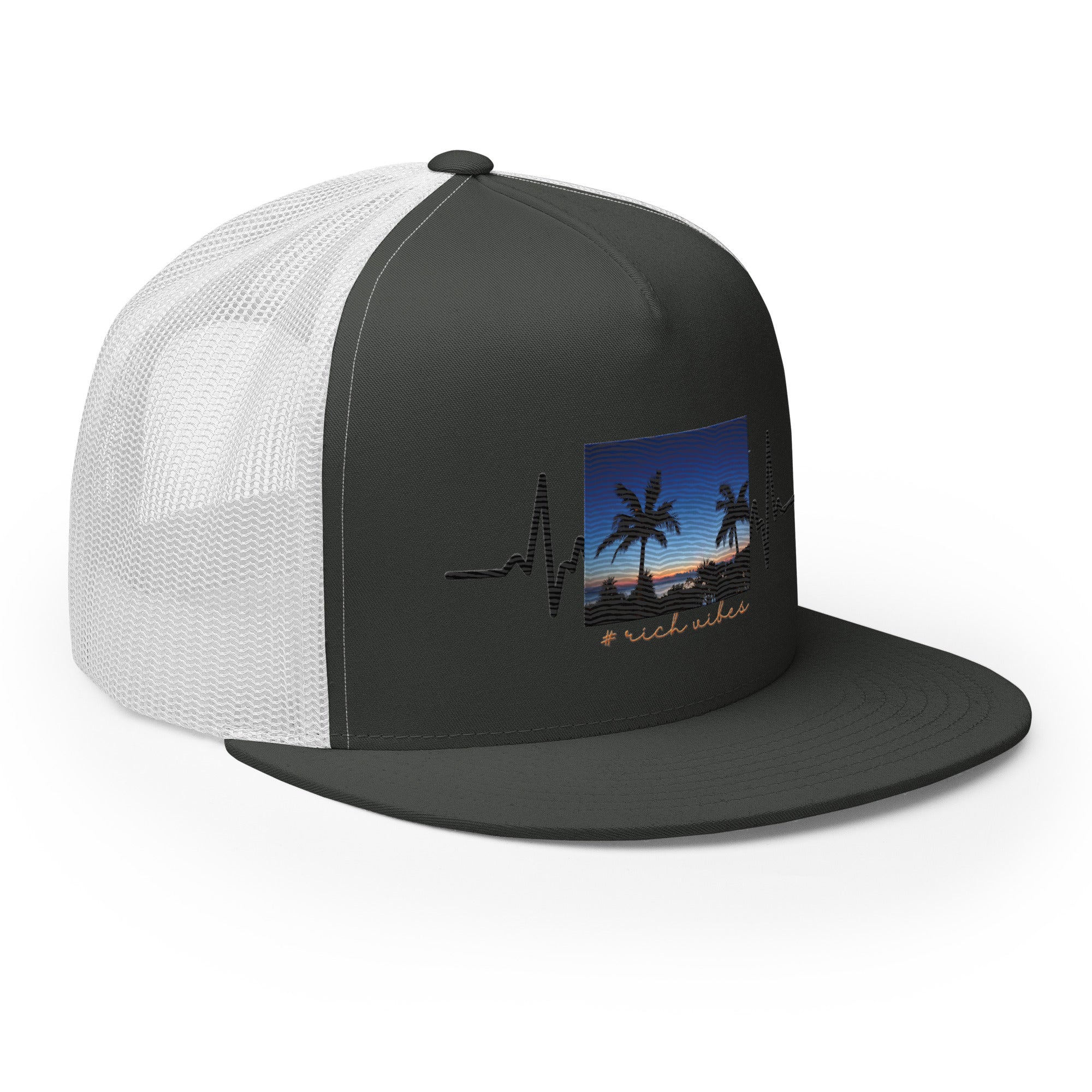 RV5 Rich Vibes Okinawa Beach Pulse - Trucker Cap
