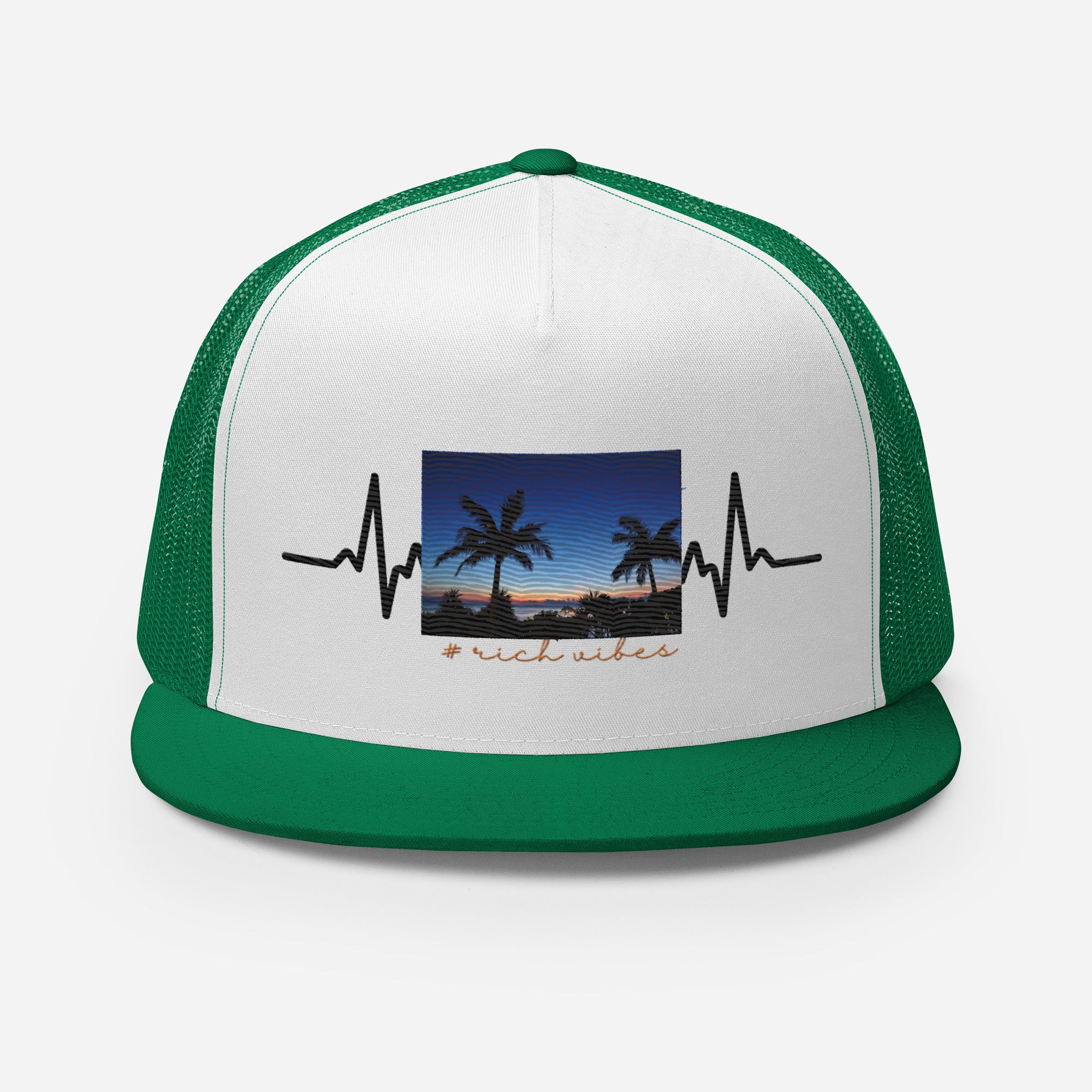 RV5 Rich Vibes Okinawa Beach Pulse - Trucker Cap